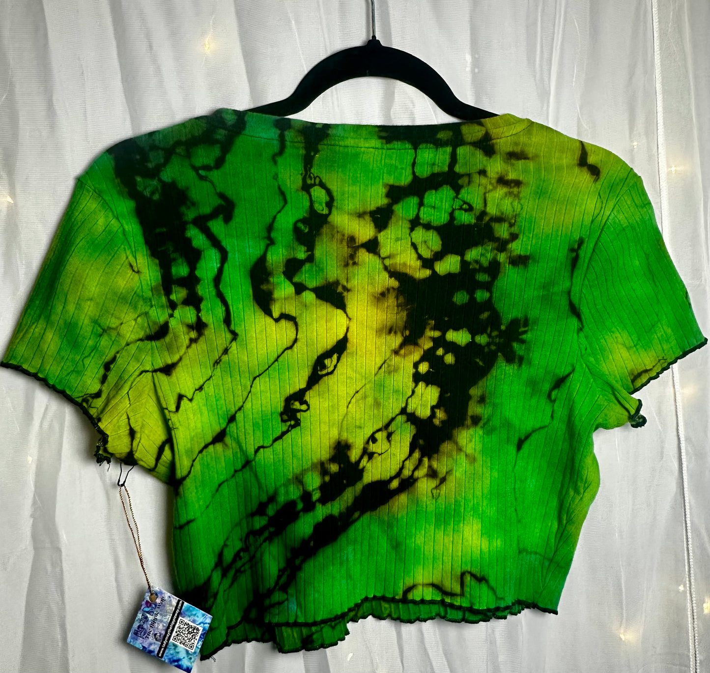 XL Neon Swamp Surger Crop Top *Runs Small*