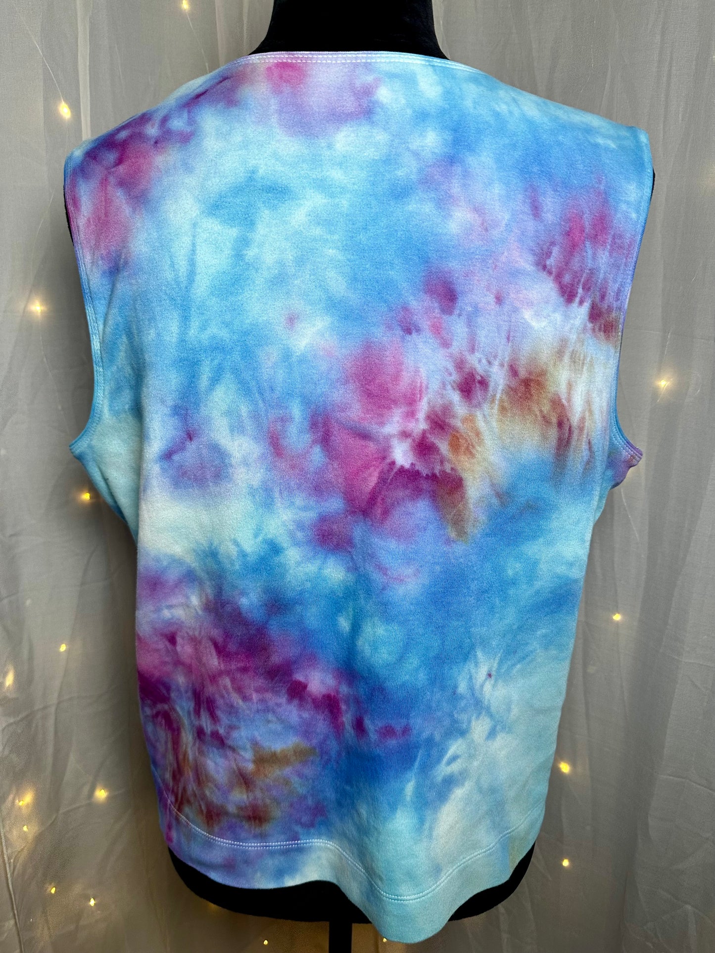Petite XL Bluebell Cloud Tank *upcycled*