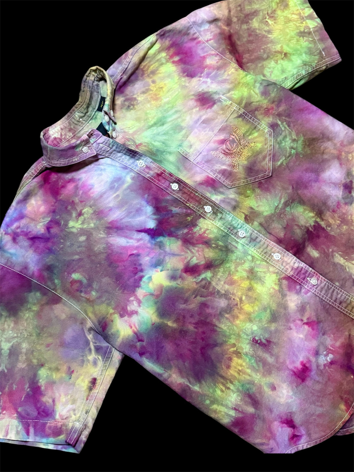 Mystic Meadow Button-Up *upcycled*