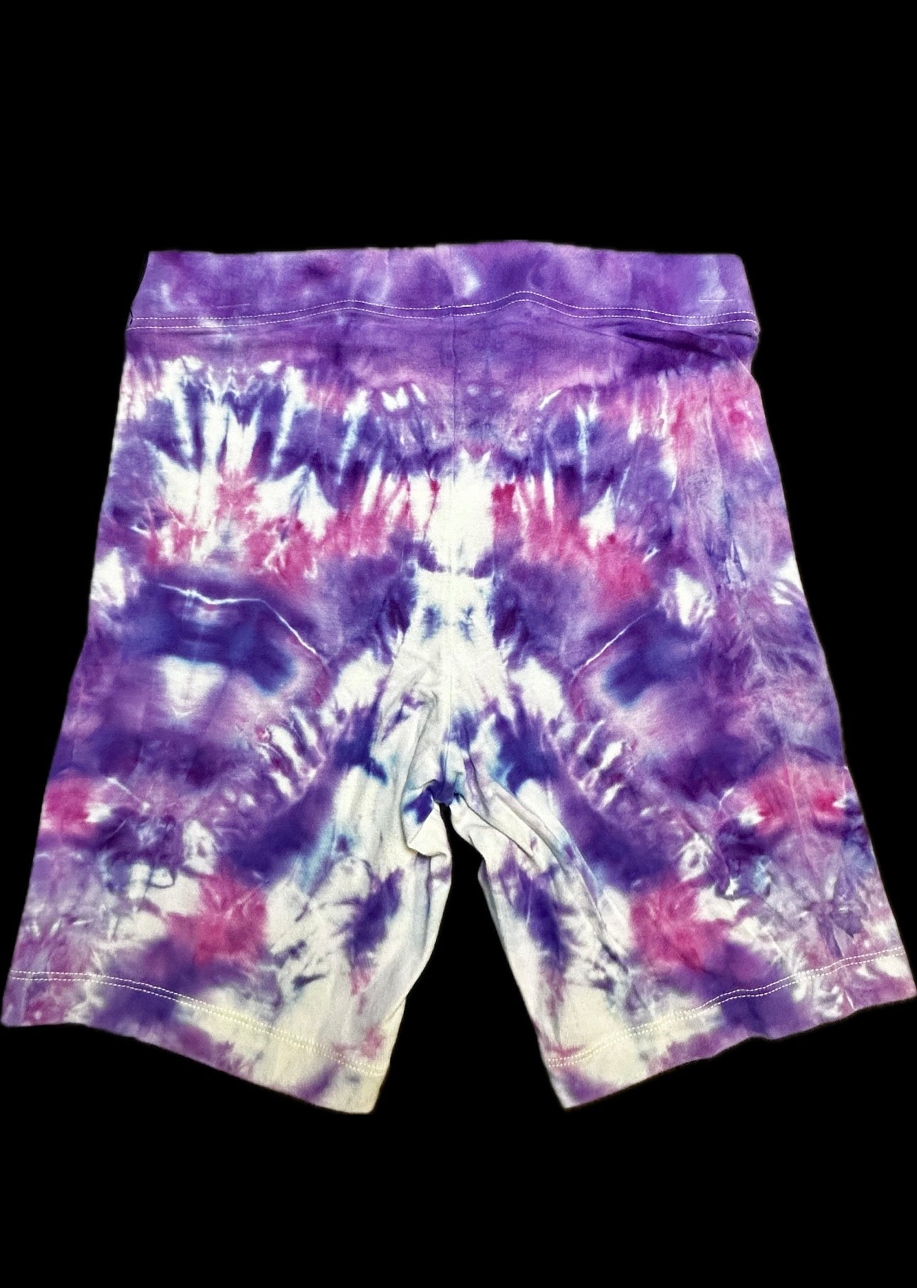 Medium Purple Rain Biker Shorts