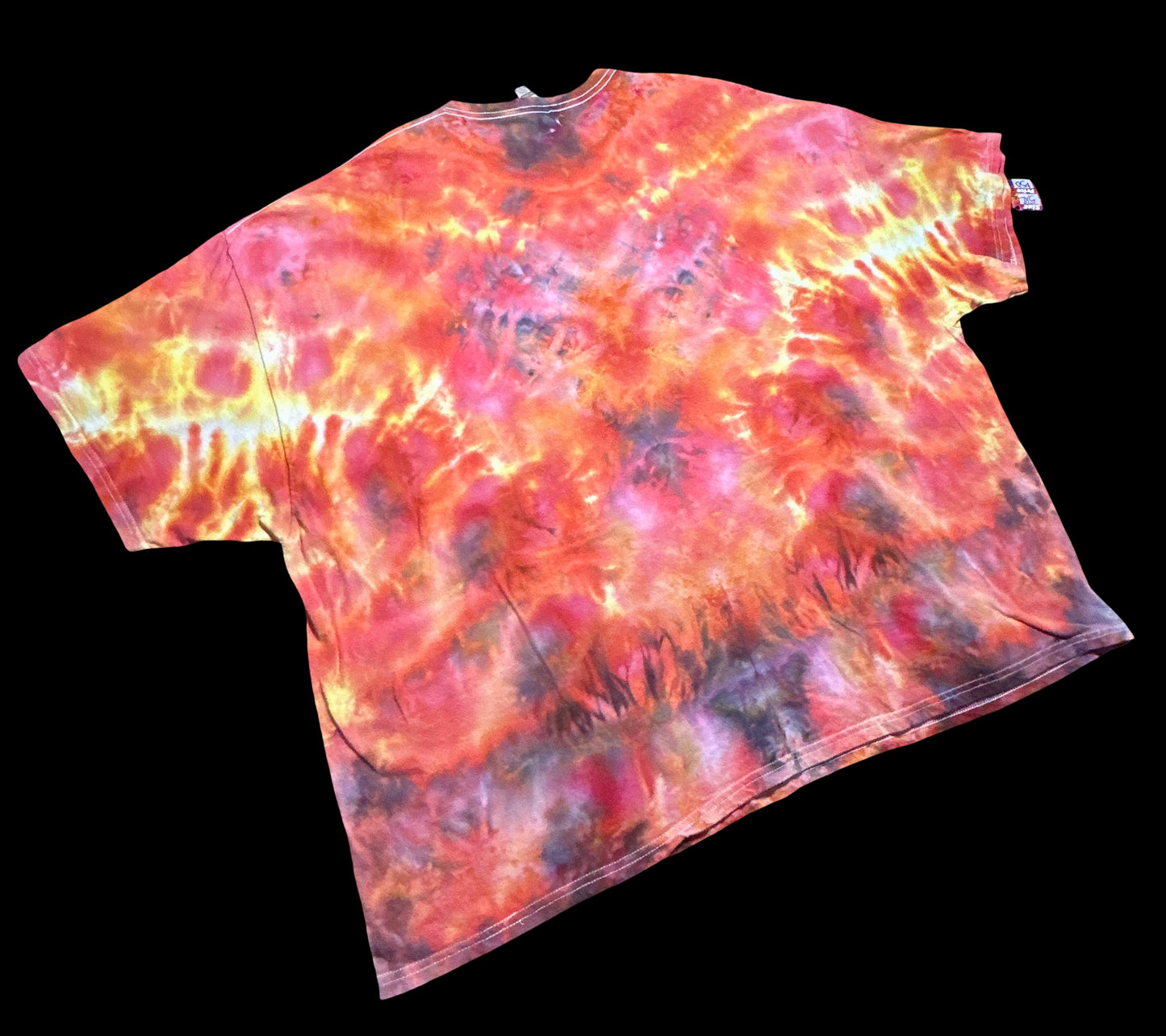 5XL Psychedelic Lion Flame Tee