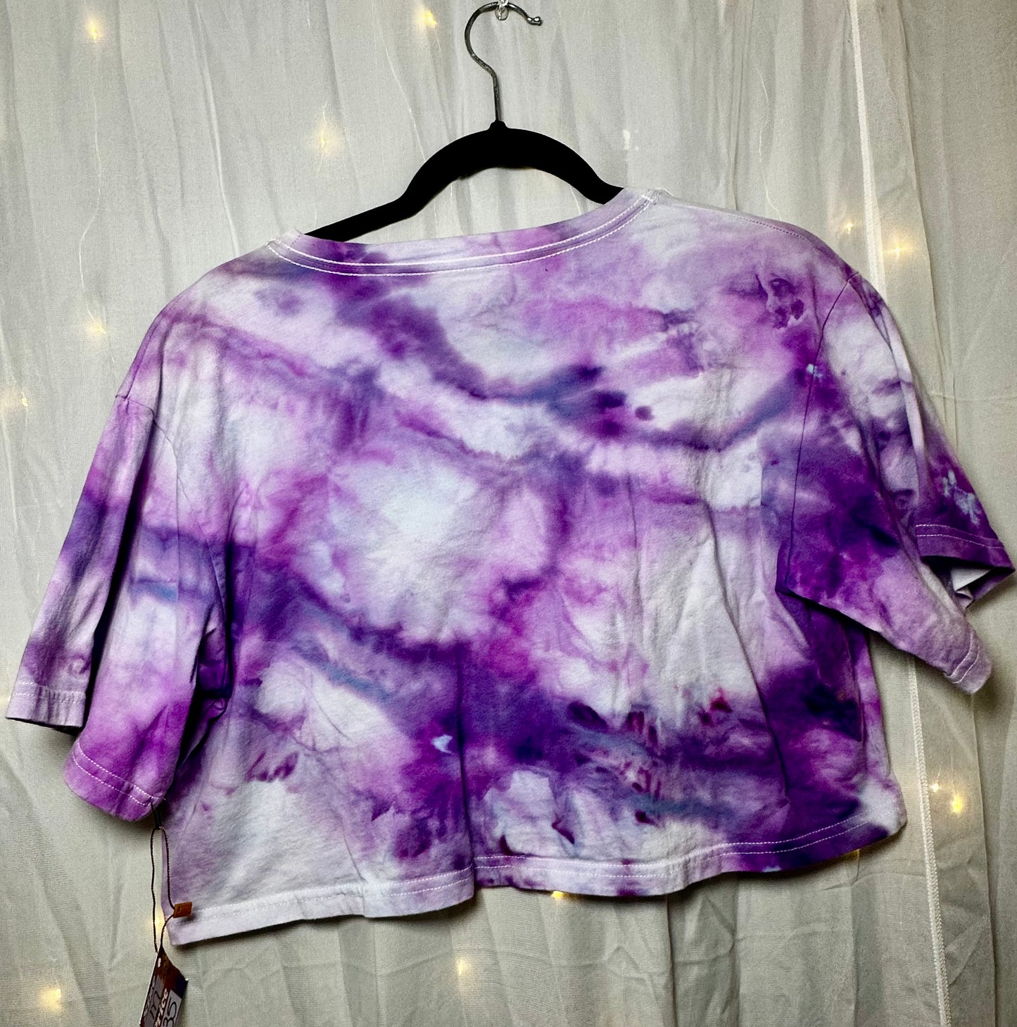 Medium Violet Sky Crop Top