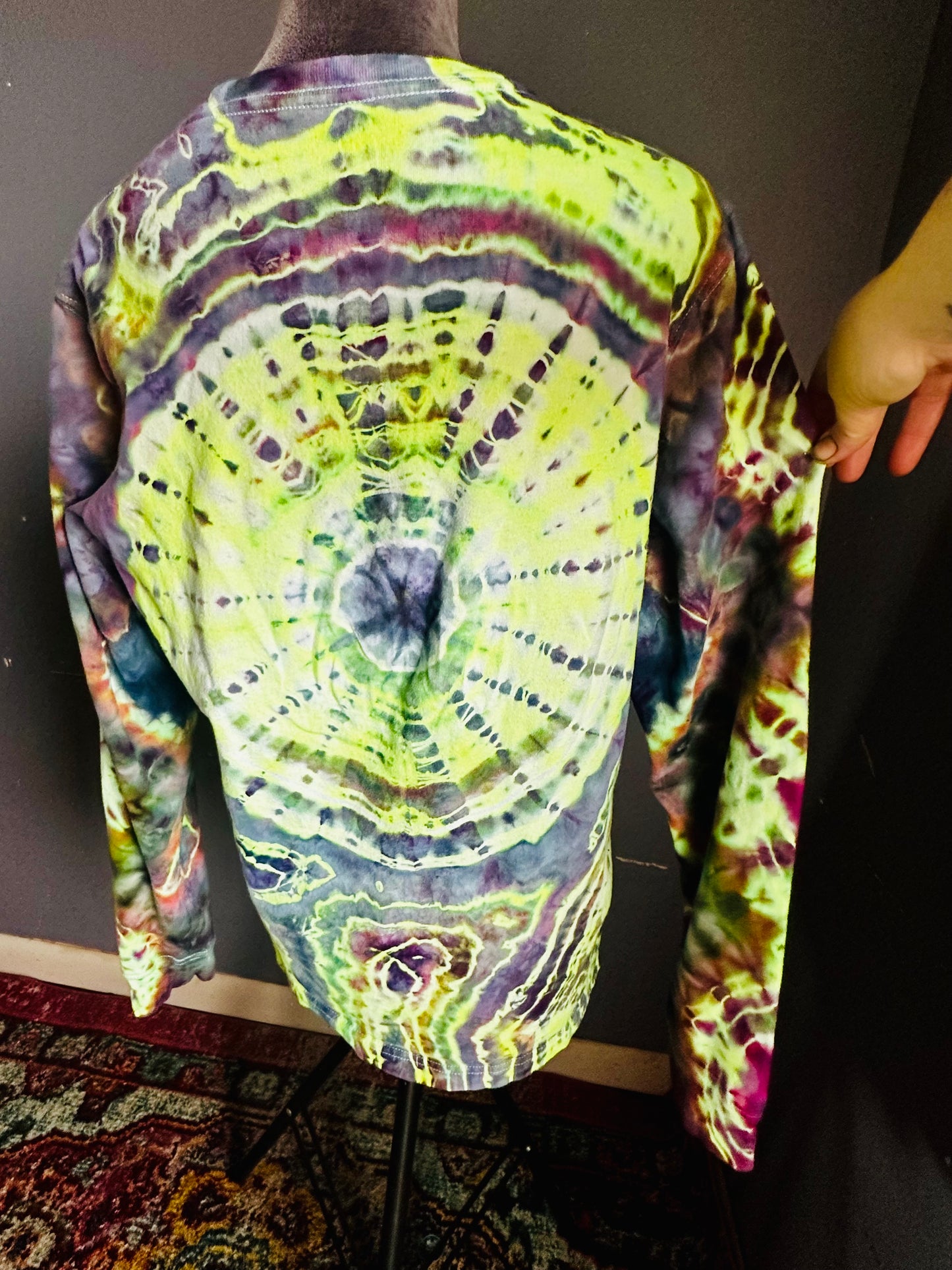 Medium UV Reactive Long Sleeve Tee
