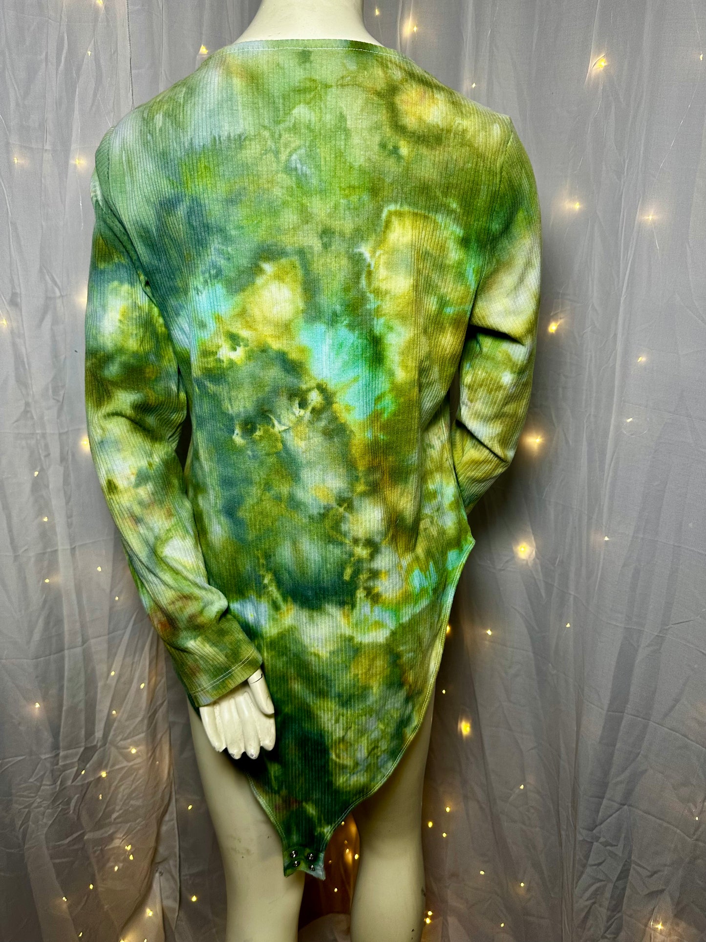 XL/XXL Forest Glow Ribbed Body Suit