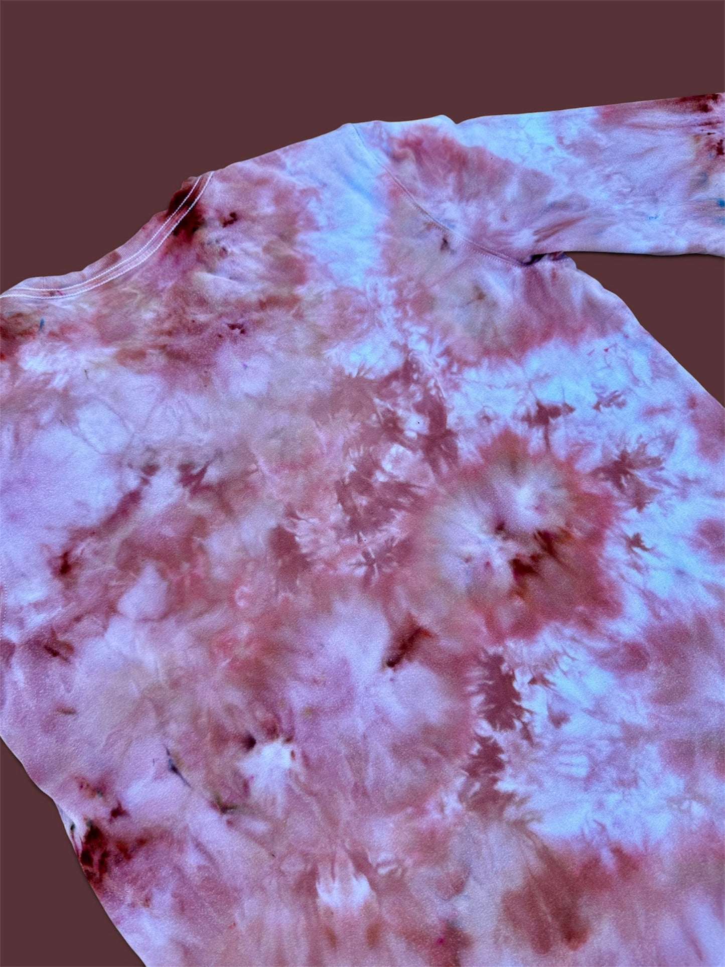 Large Rosewood Mist Long Sleeve Tee
