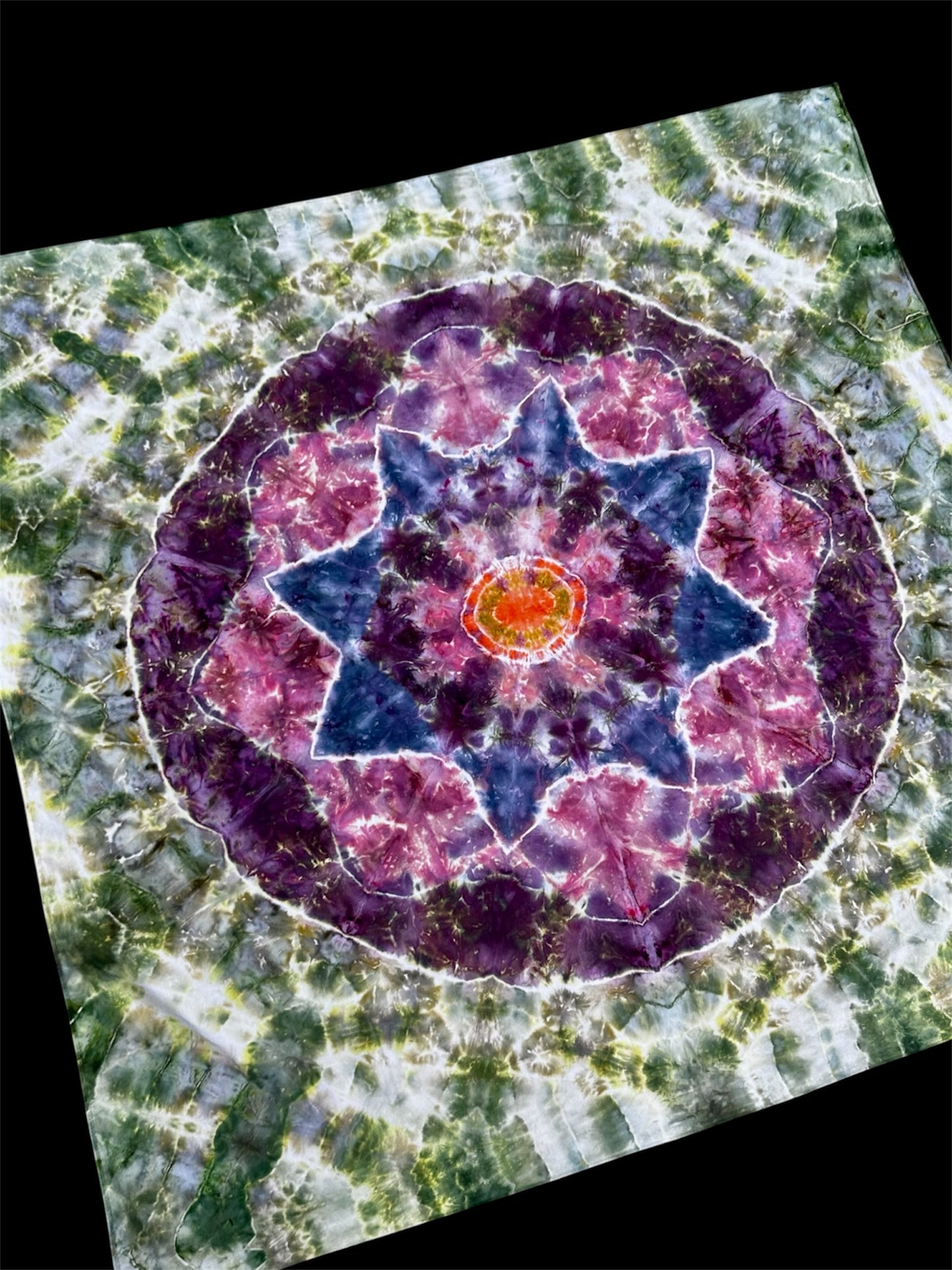 Violet Compass Tapestry