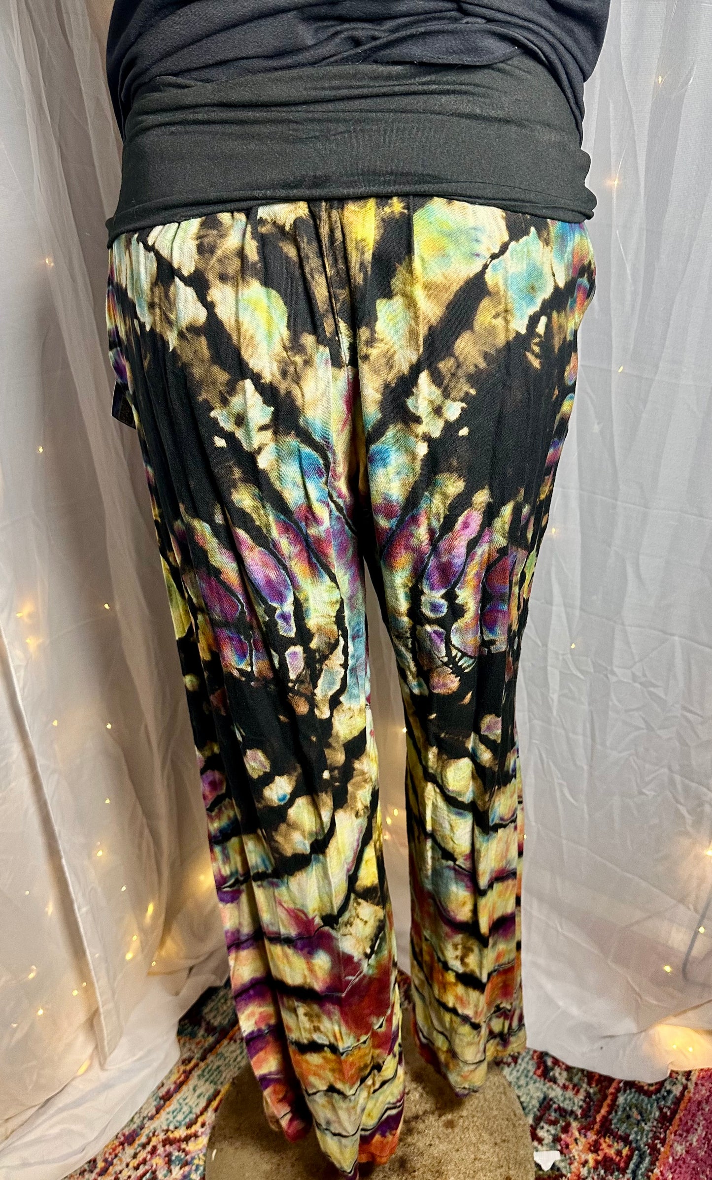 Medium Midnight Prism Tie-Dye Comfy Pants