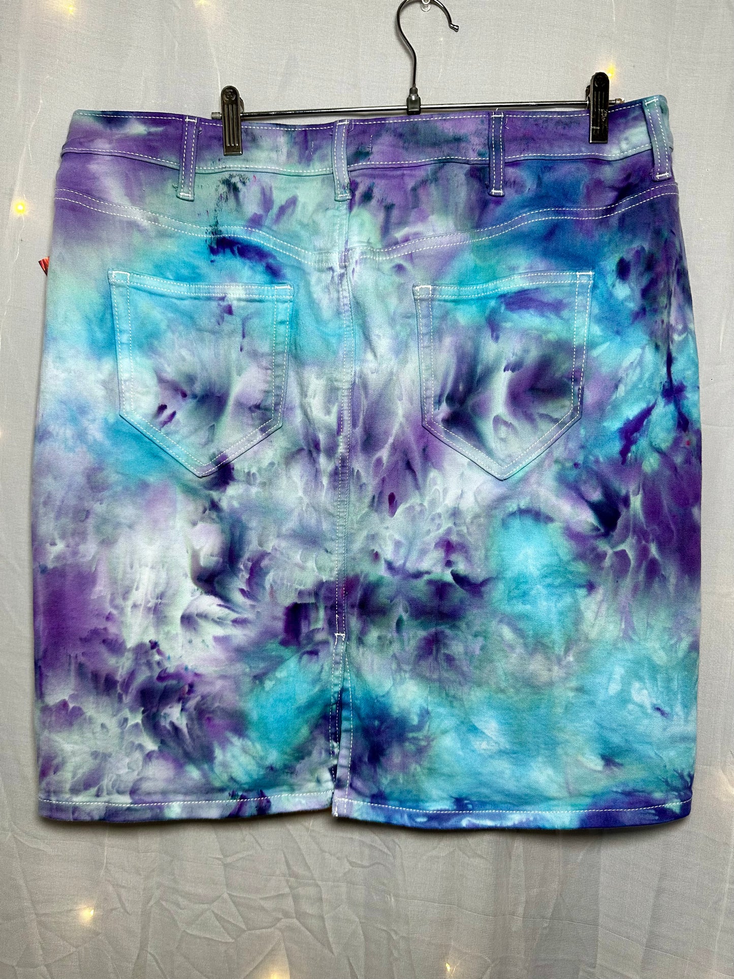 16Plus Dreamy Night Denim Skirt