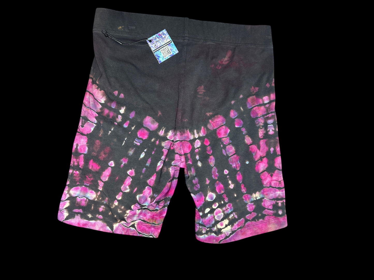 Medium Magenta Shockwave Biker Shorts