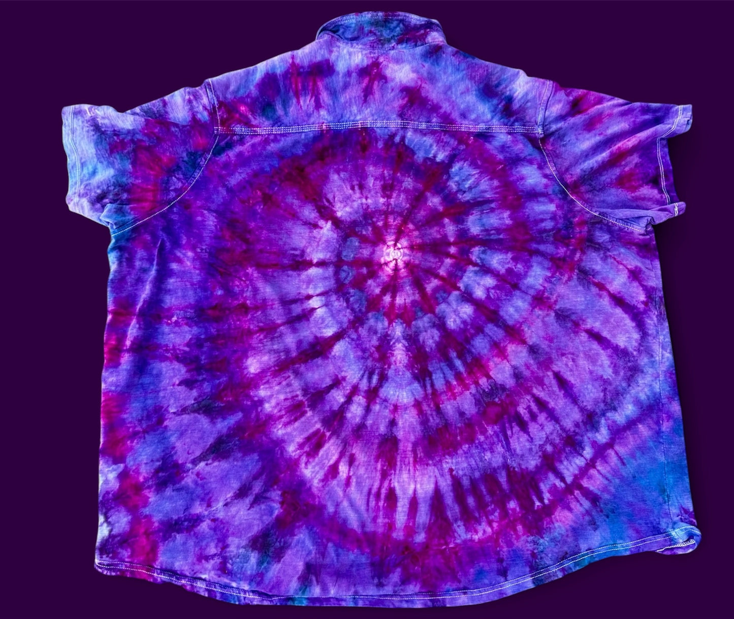 4XL Stardust Tide Button Down