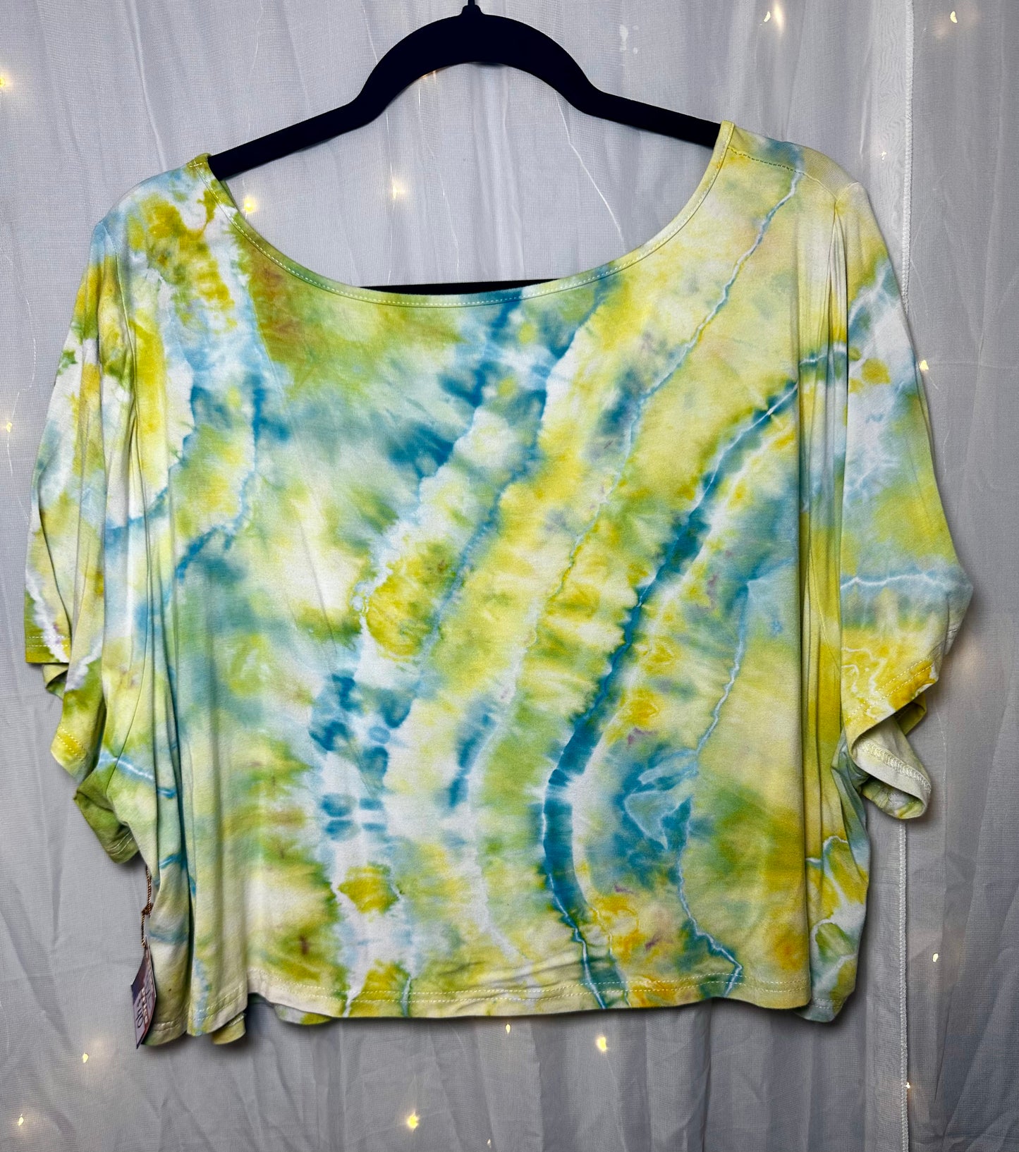 4XL Citrus Cloud Crop Top
