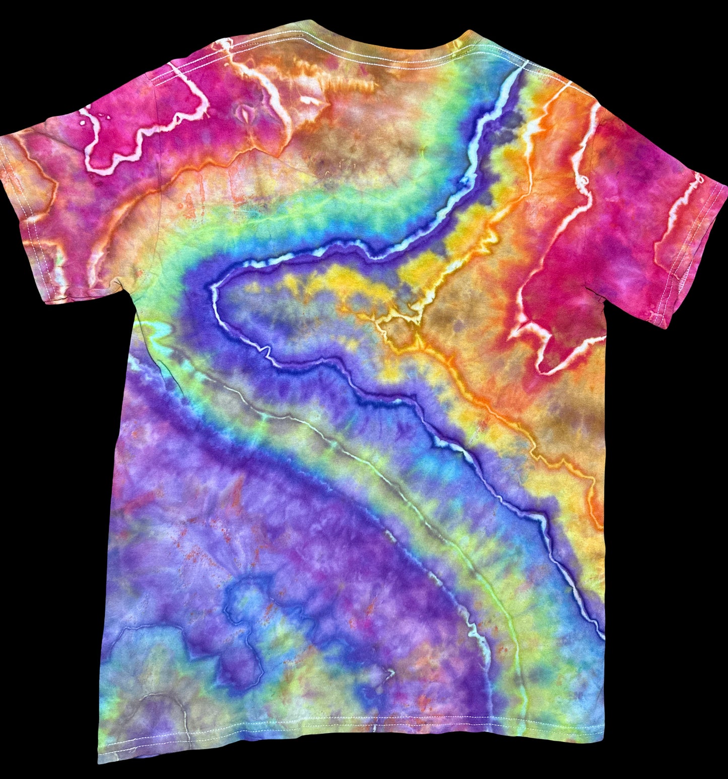 Medium Trippy Rainbow Melt Tee