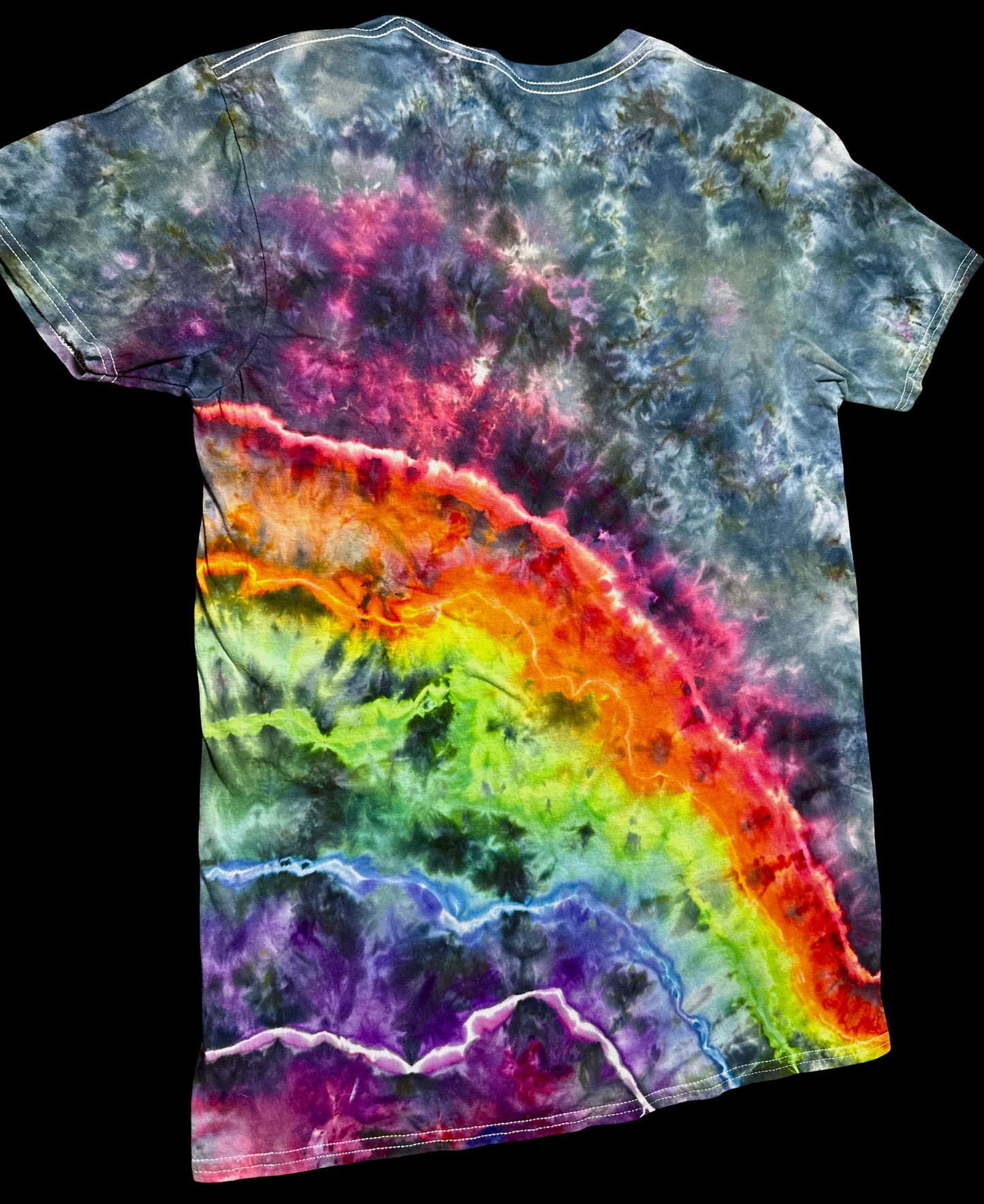 Medium Electric Rainbow Geode
