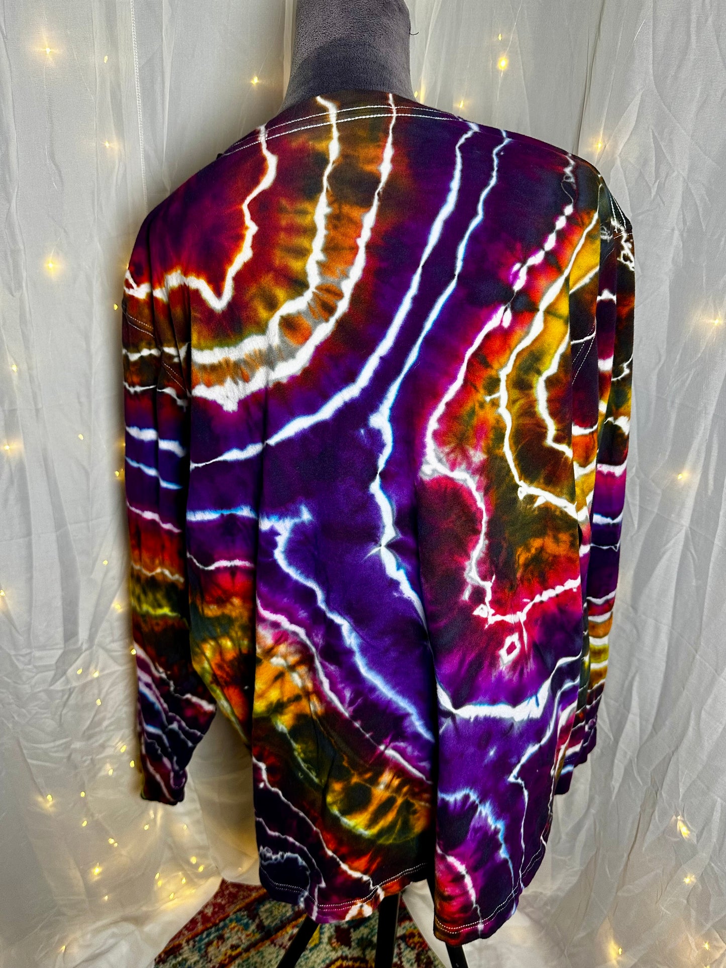 3XL Desert Sky Geode Long Sleeve T-Shirt