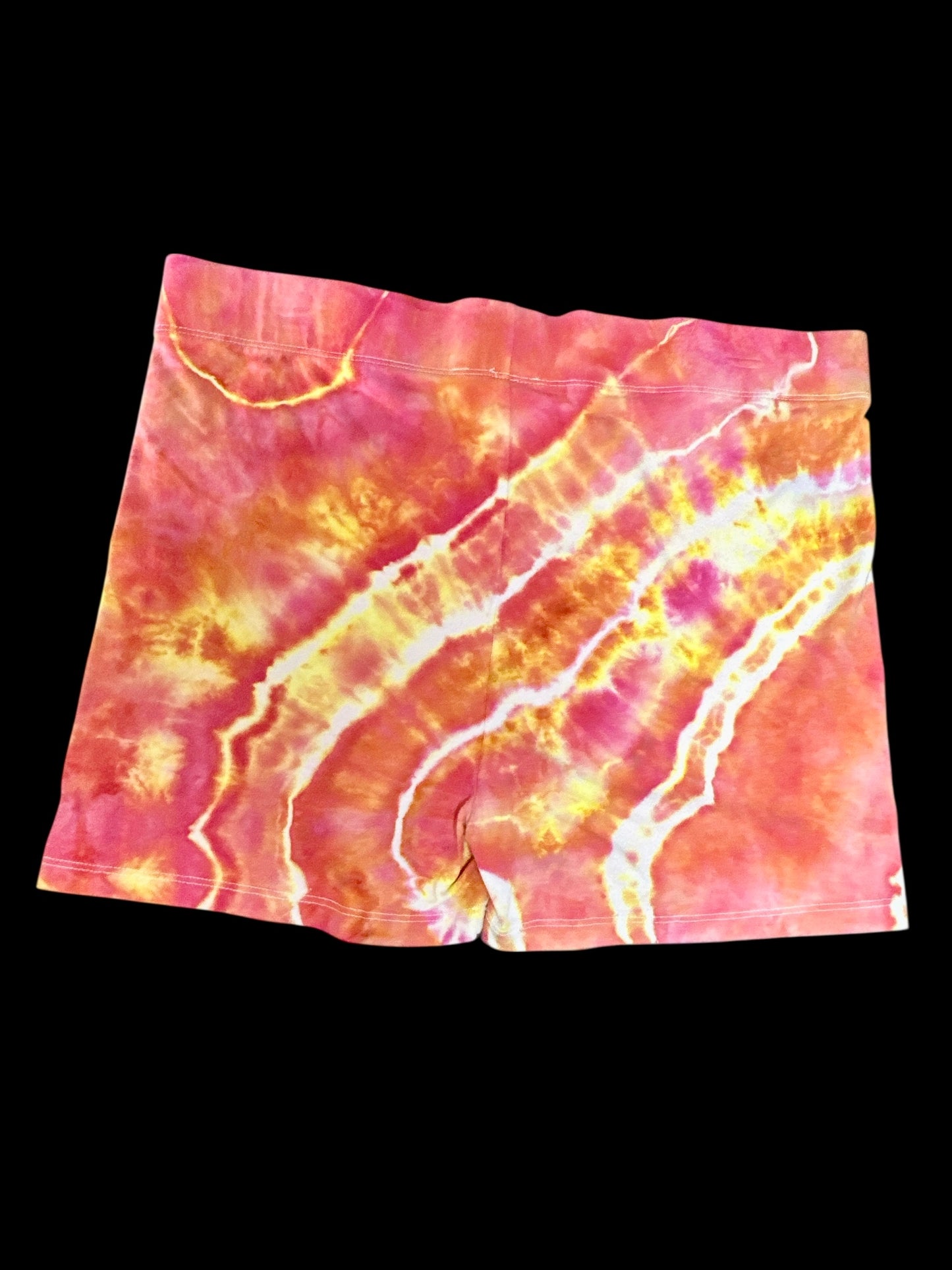 XXL Flamingo Flash Biker Shorts