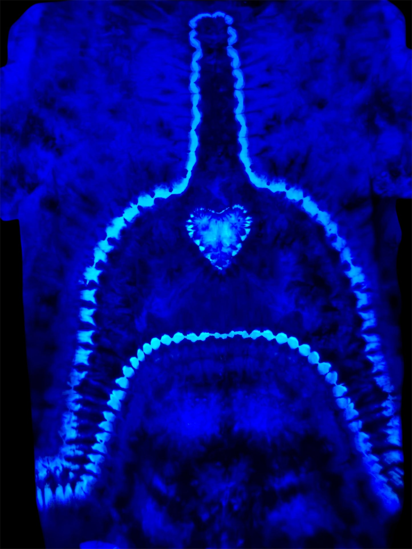 Large Wicked Glow Purrfectly Cheeky Kitty Tee *UV Reactive*