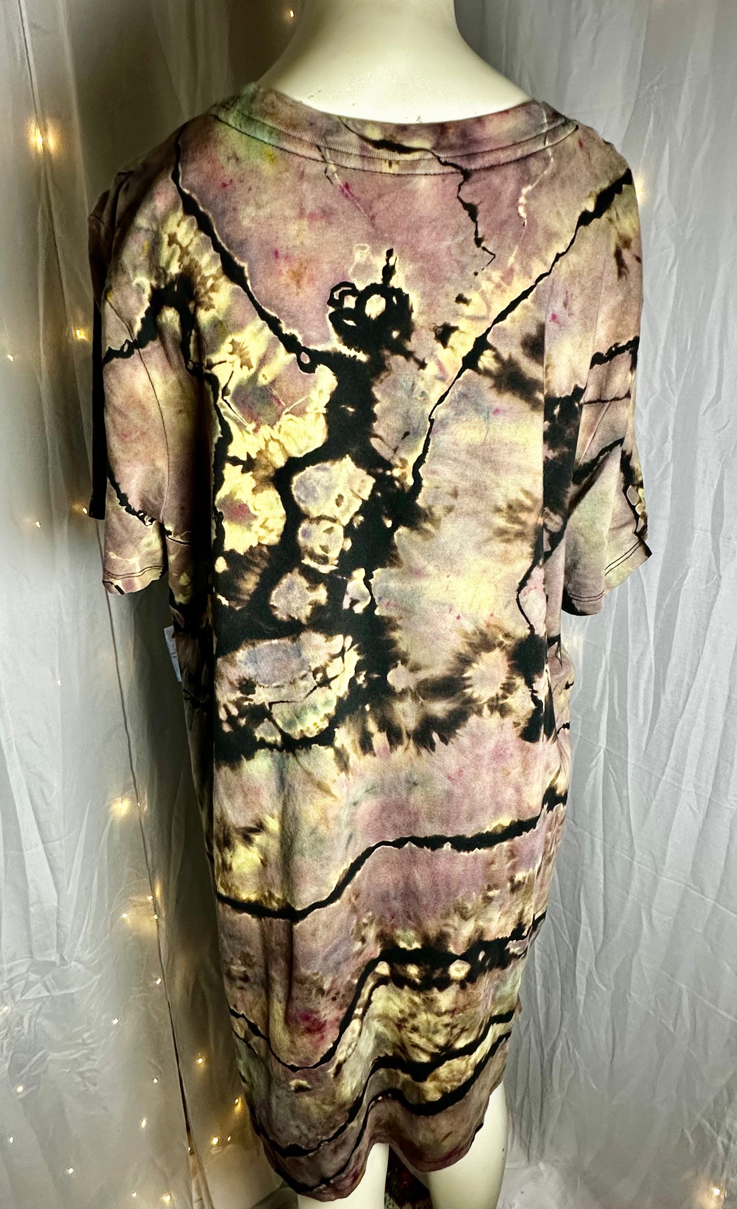 Smoky Quartz Geode T-Shirt Dress