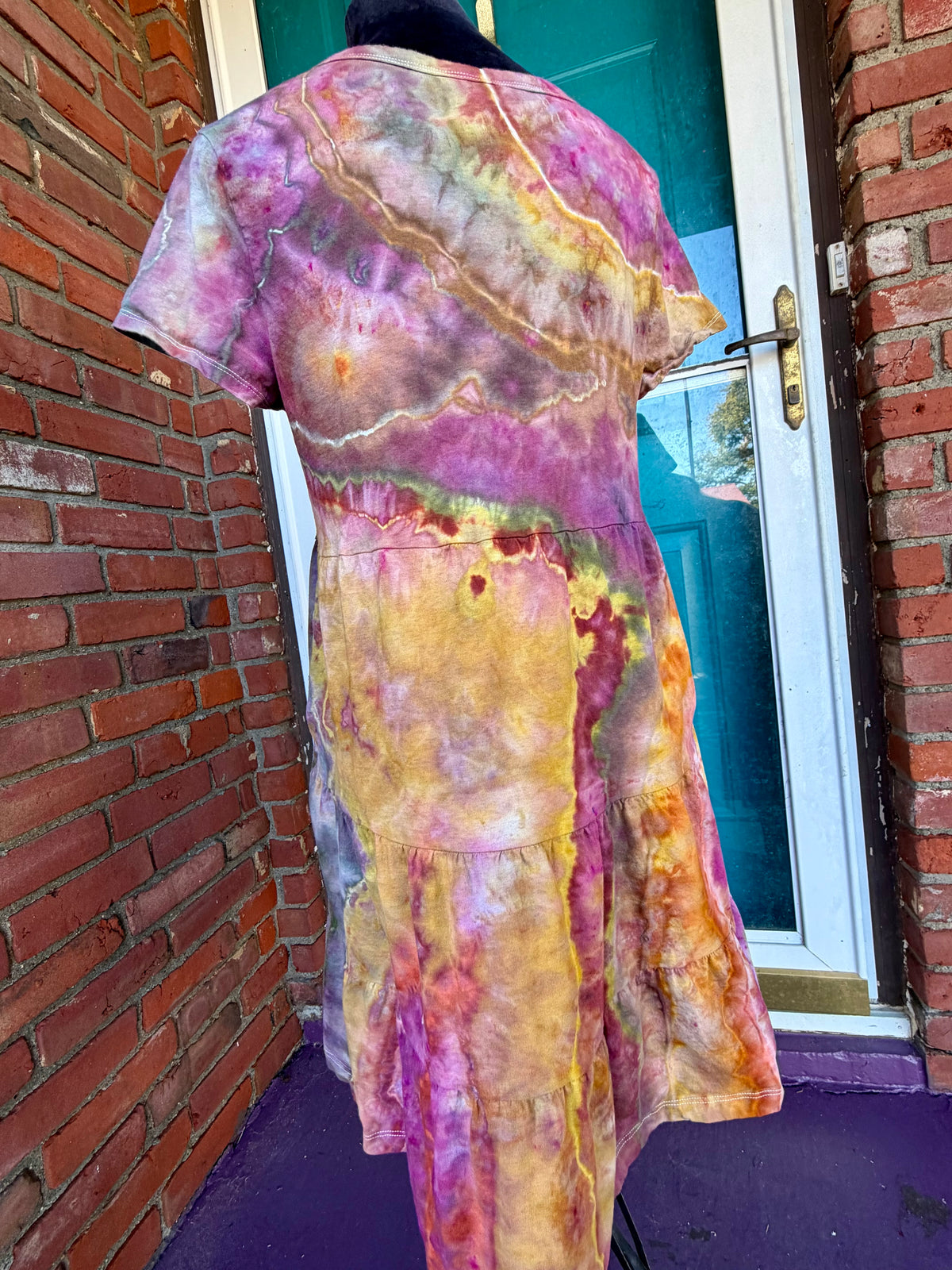 Medium Autumn Enchantment Agate T-Shirt Dress