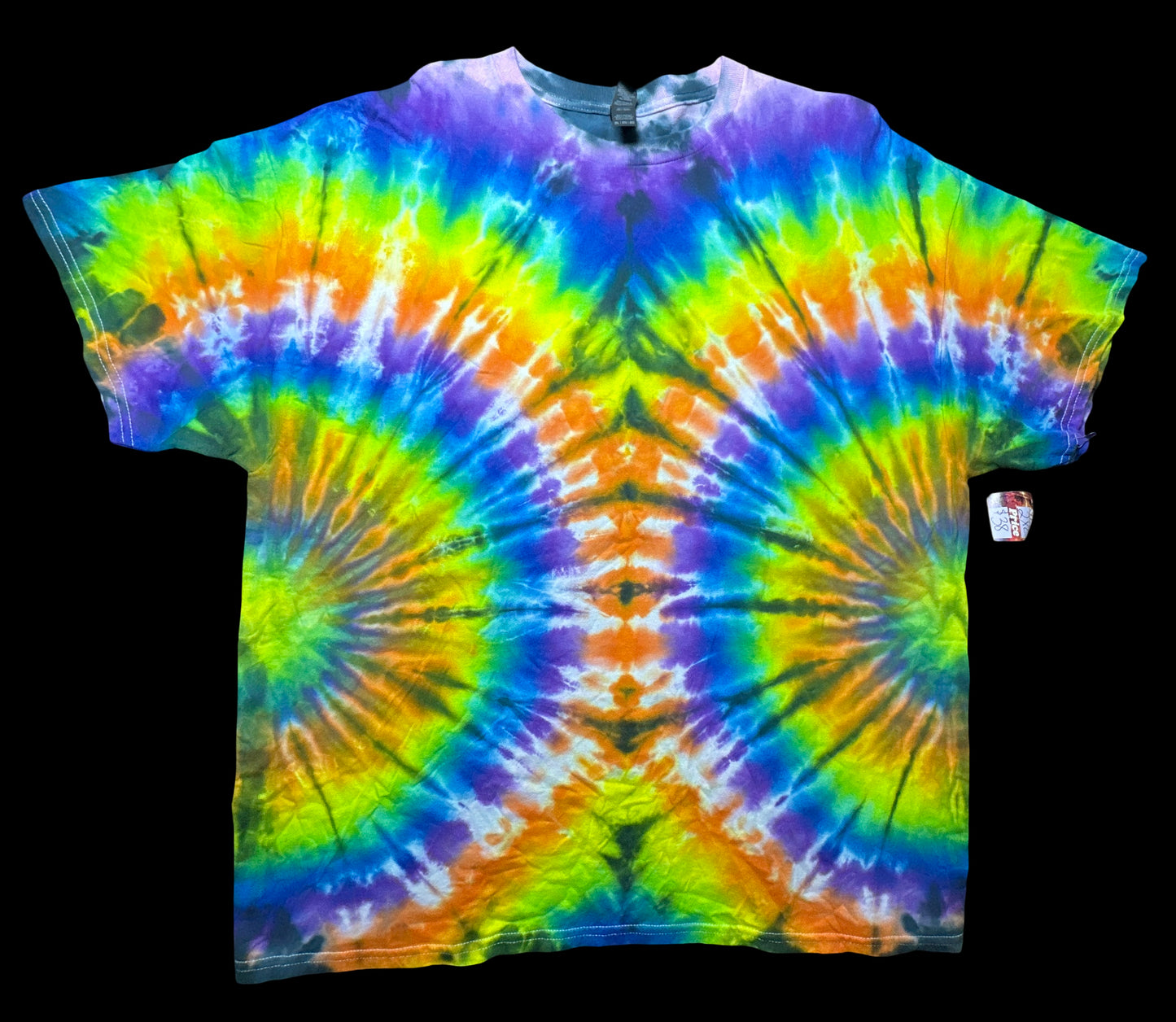 2XL Rainbow Sunburst Tee