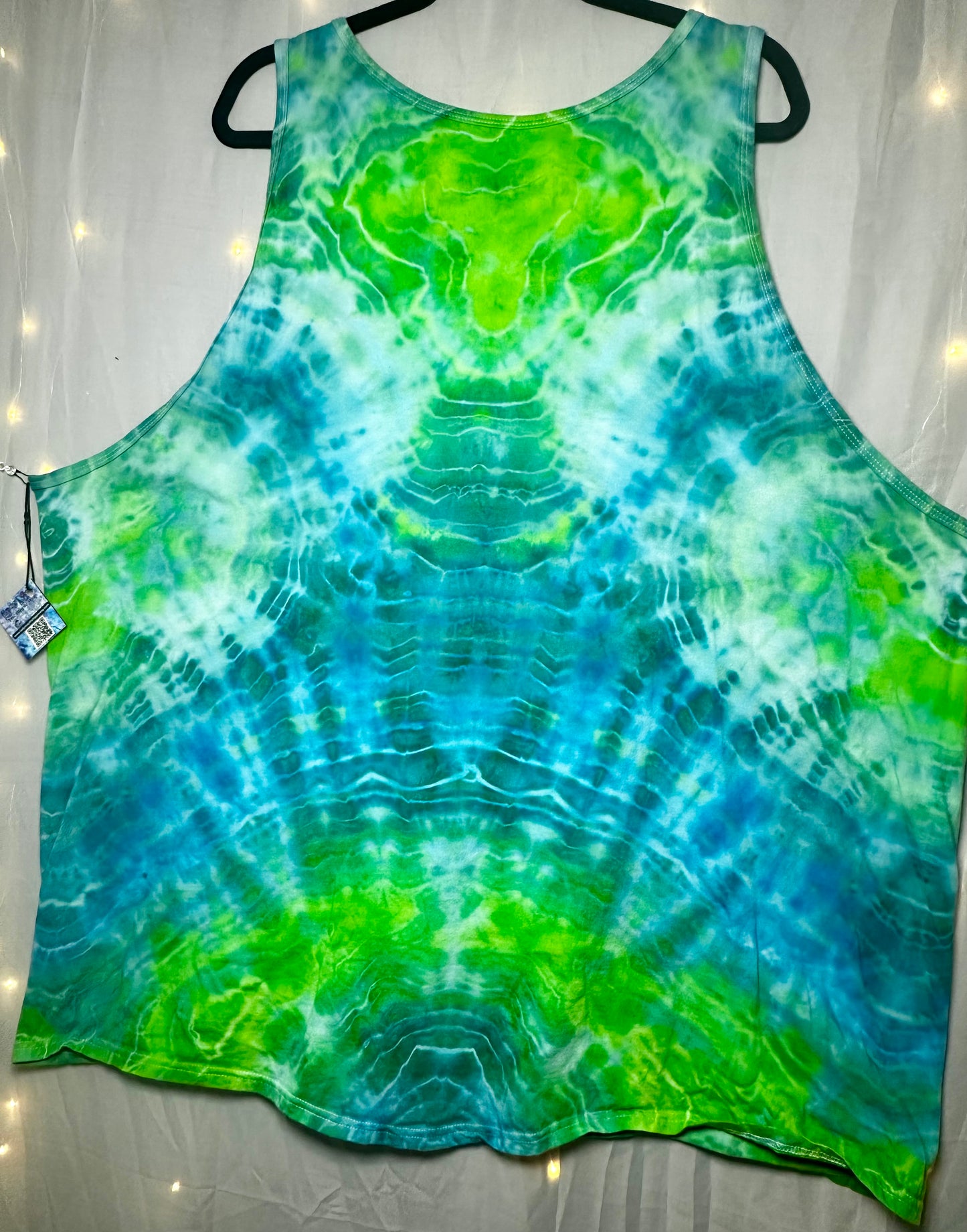 4XL Aqua Voltage Tank Top