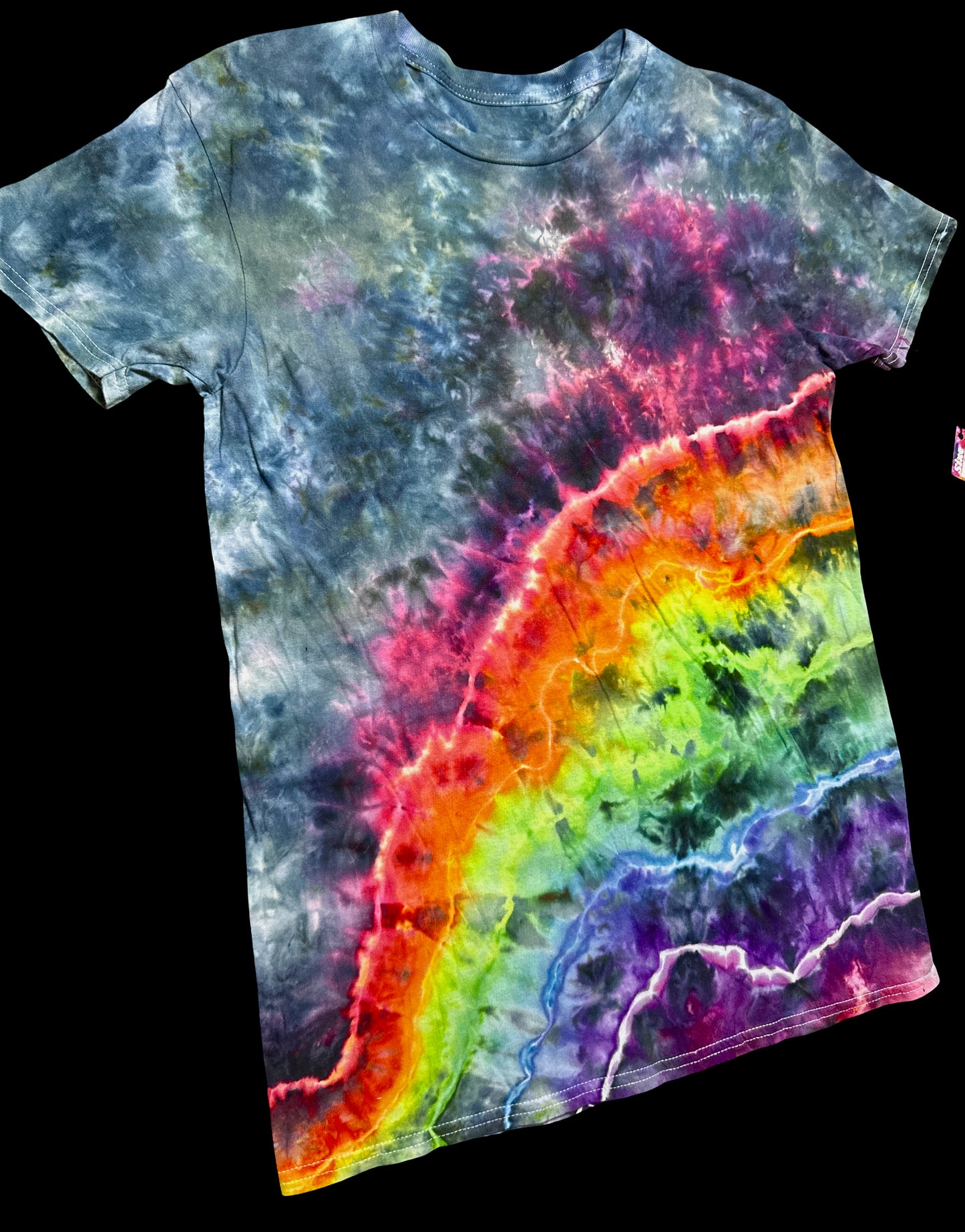Medium Electric Rainbow Geode