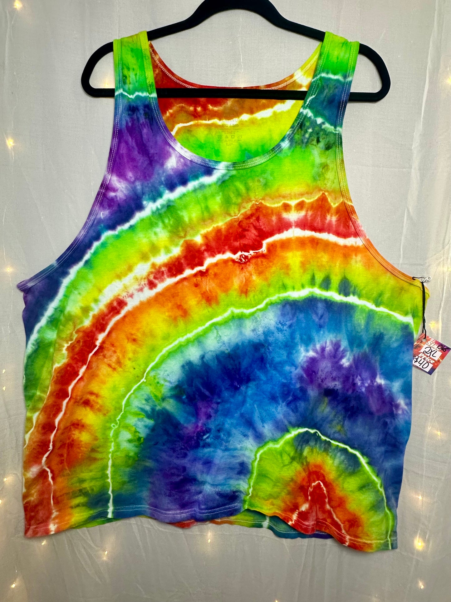2XL Rainbow Current Tank Top
