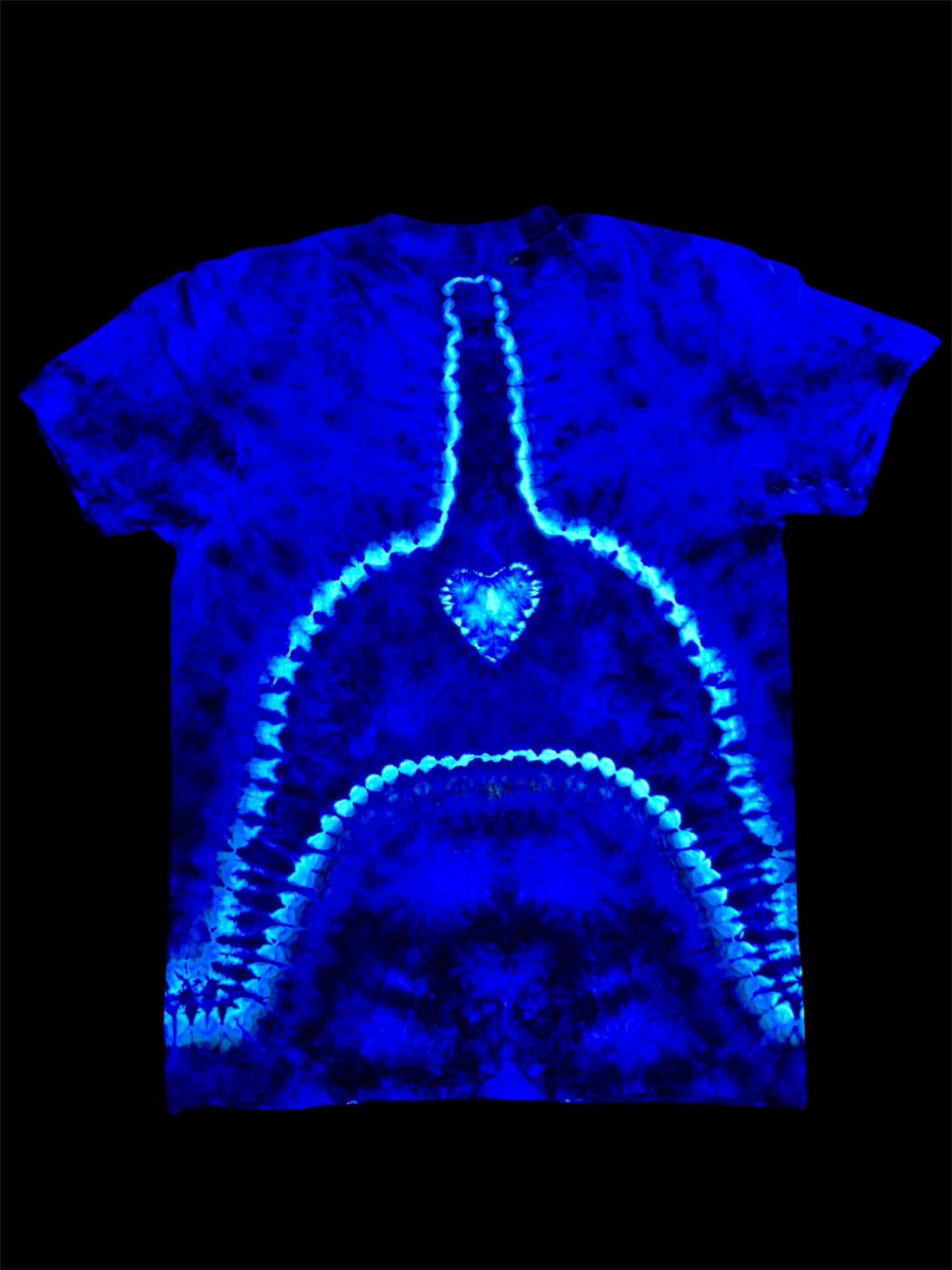 Large Wicked Glow Purrfectly Cheeky Kitty Tee *UV Reactive*