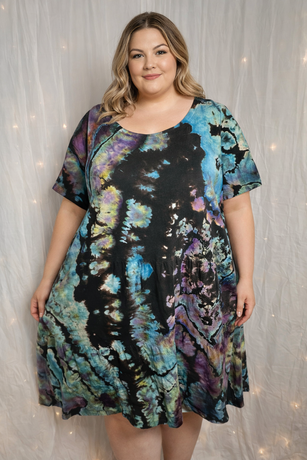 XXL Mystic Reef T-shirt Dress