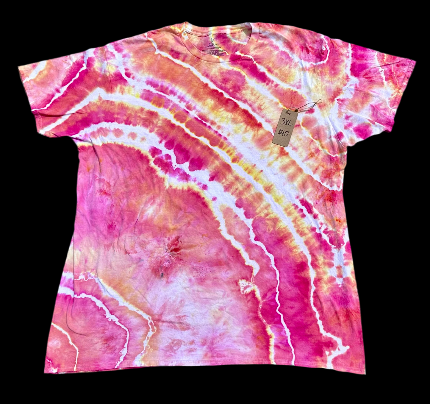 3XL Pink Starburst Tee 💥