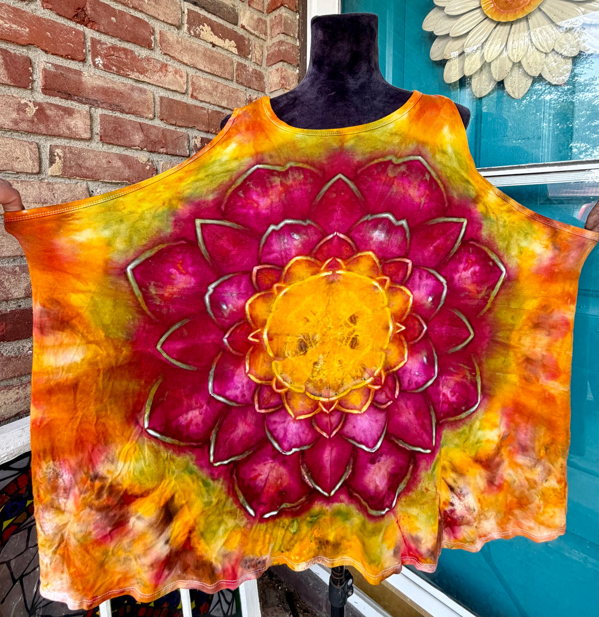4X Fiery Autumn Bloom Tank