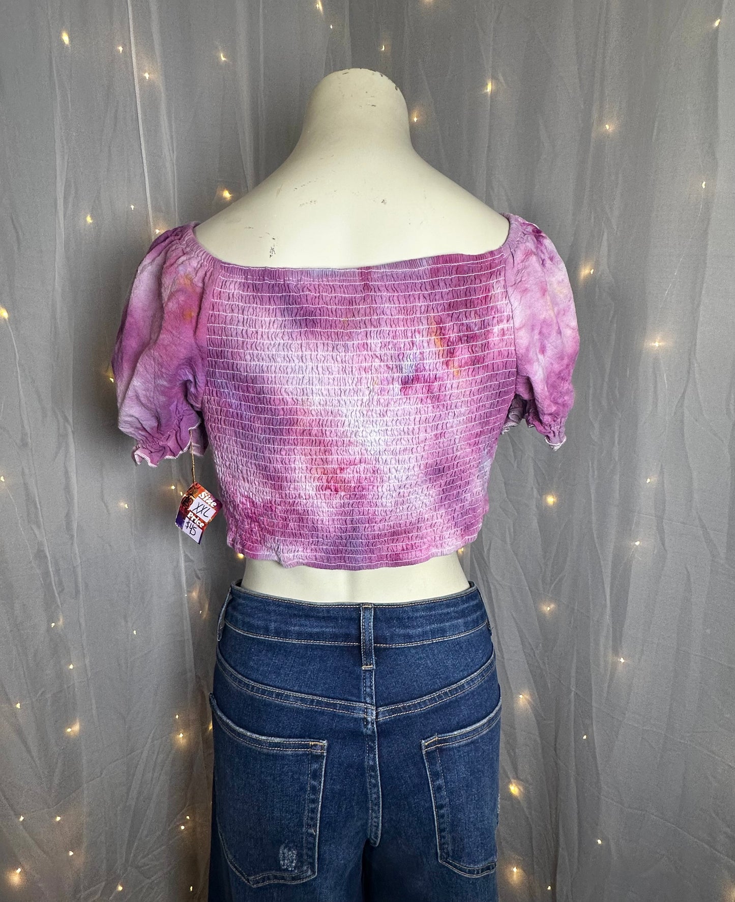 Xxl Rosewater Dream Crop Top