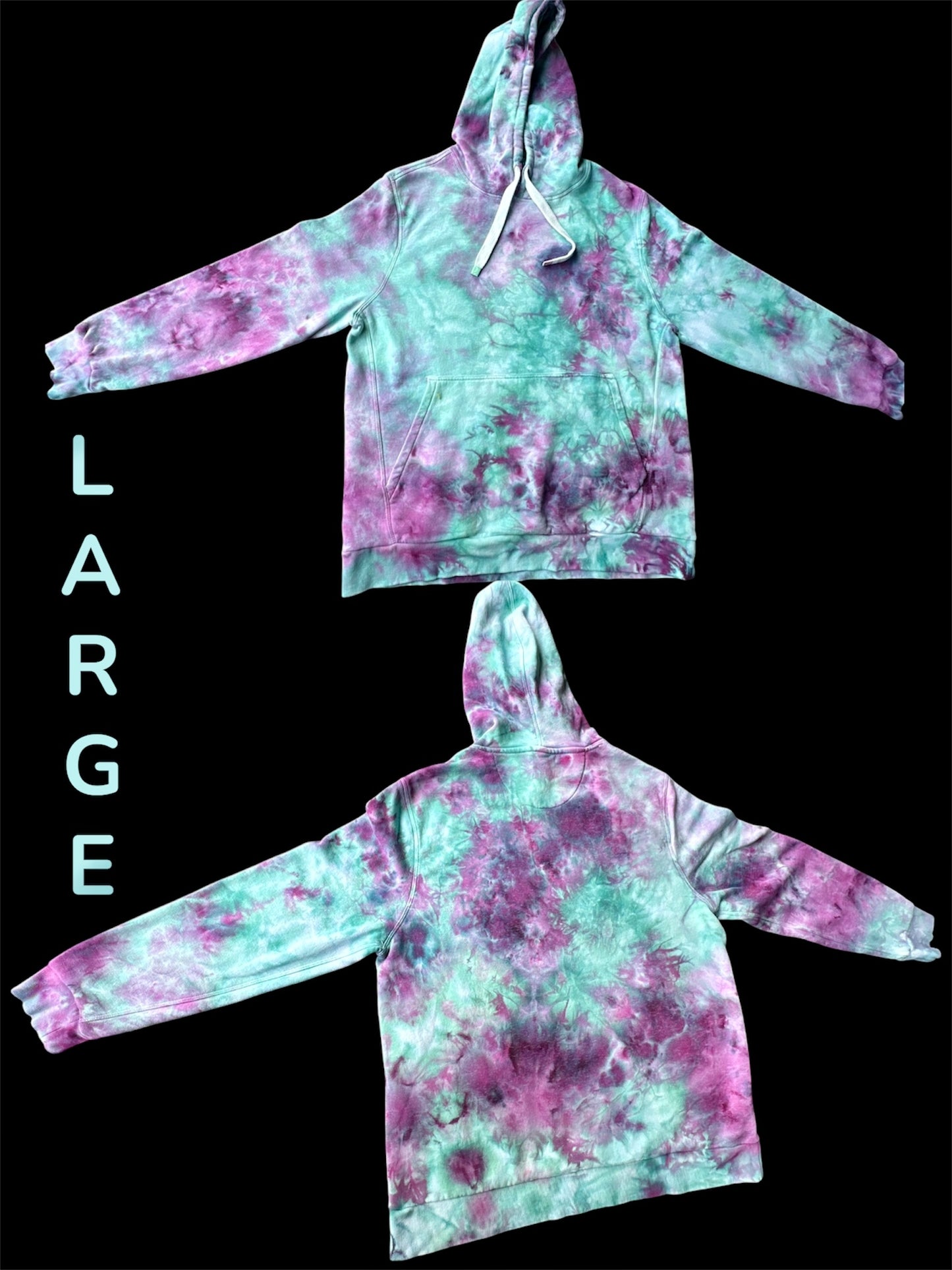 Blooming Nebula Hoodie: Medium, Large, 3XL, 4XL
