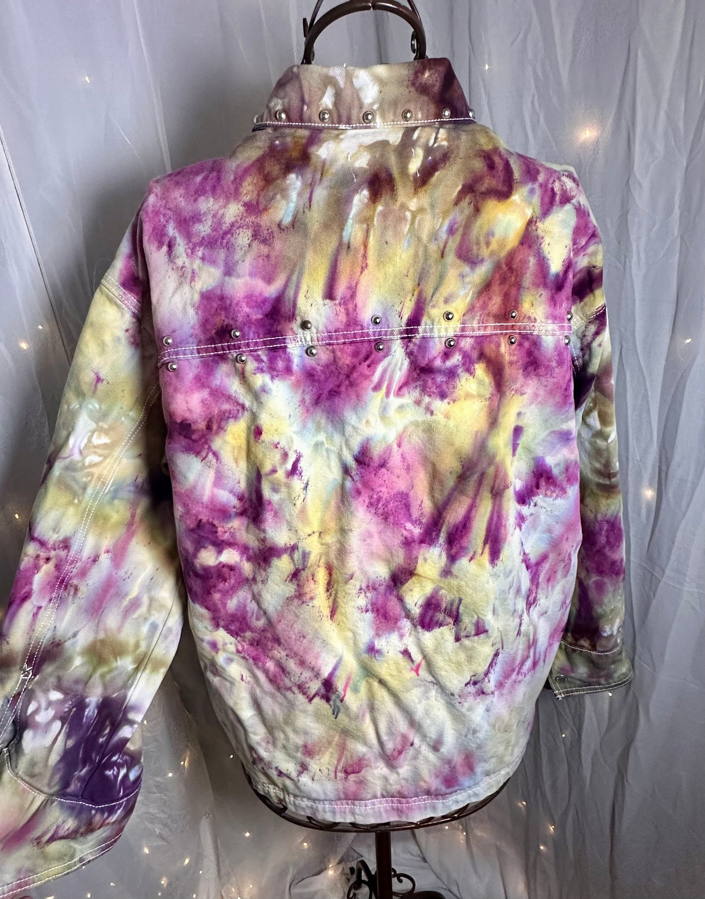 Medium Moss & Mulberry Denim Jacket