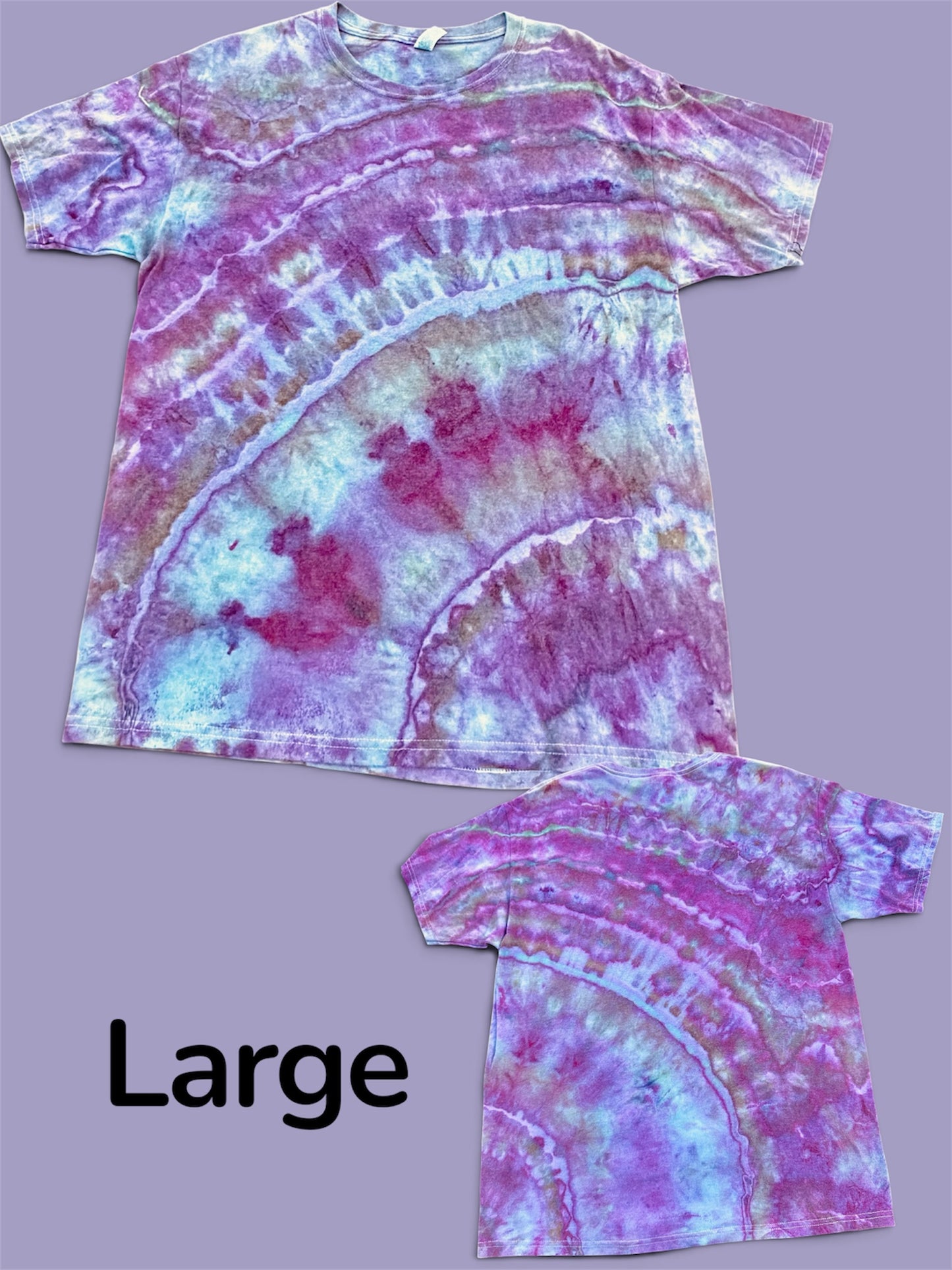 Large Cosmic Lilac Tee