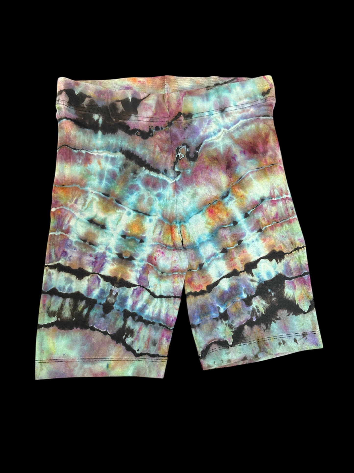 Small Labradorite Aura Biker Shorts