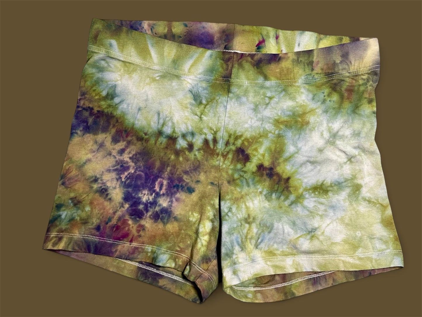 XL Forest Floor Biker Shorts