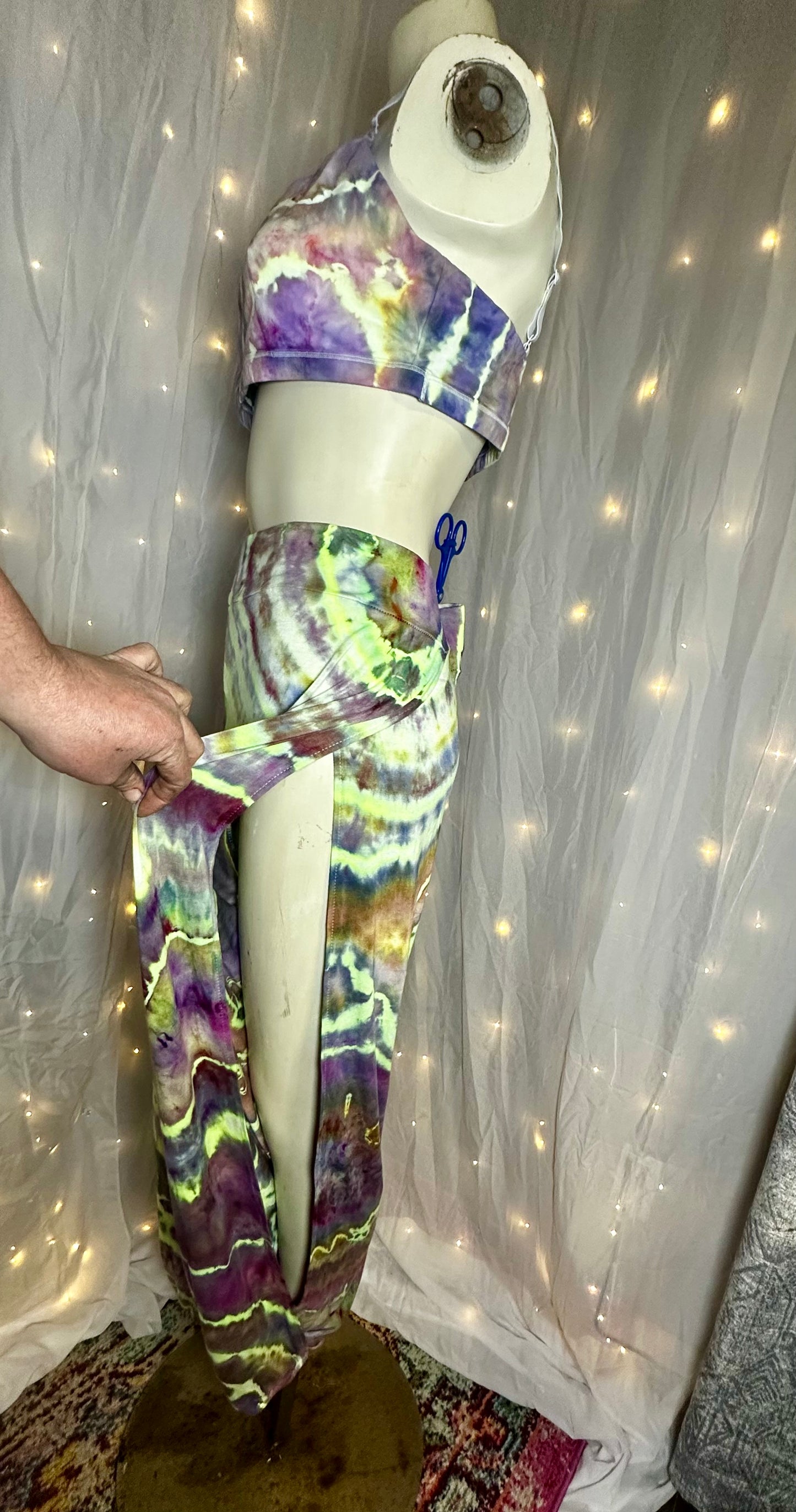 XXL Geode Glow Two Piece UV Reactive Set