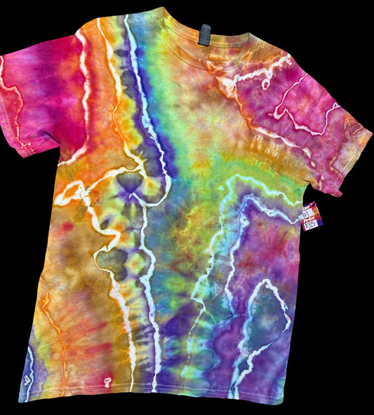 Medium Trippy Rainbow Melt Tee