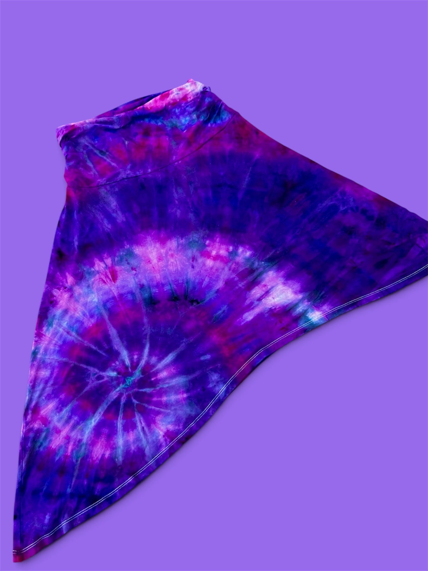 Medium Stardust Tide Asymmetrical Midi Skirt