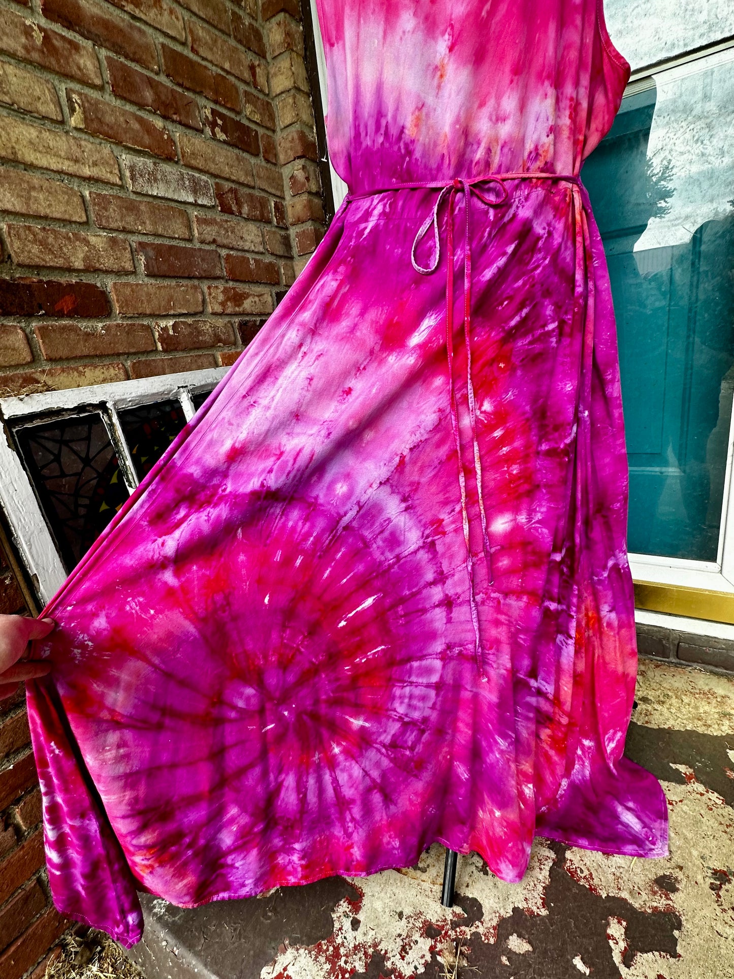 XL Wild Rose Gypsy Dress