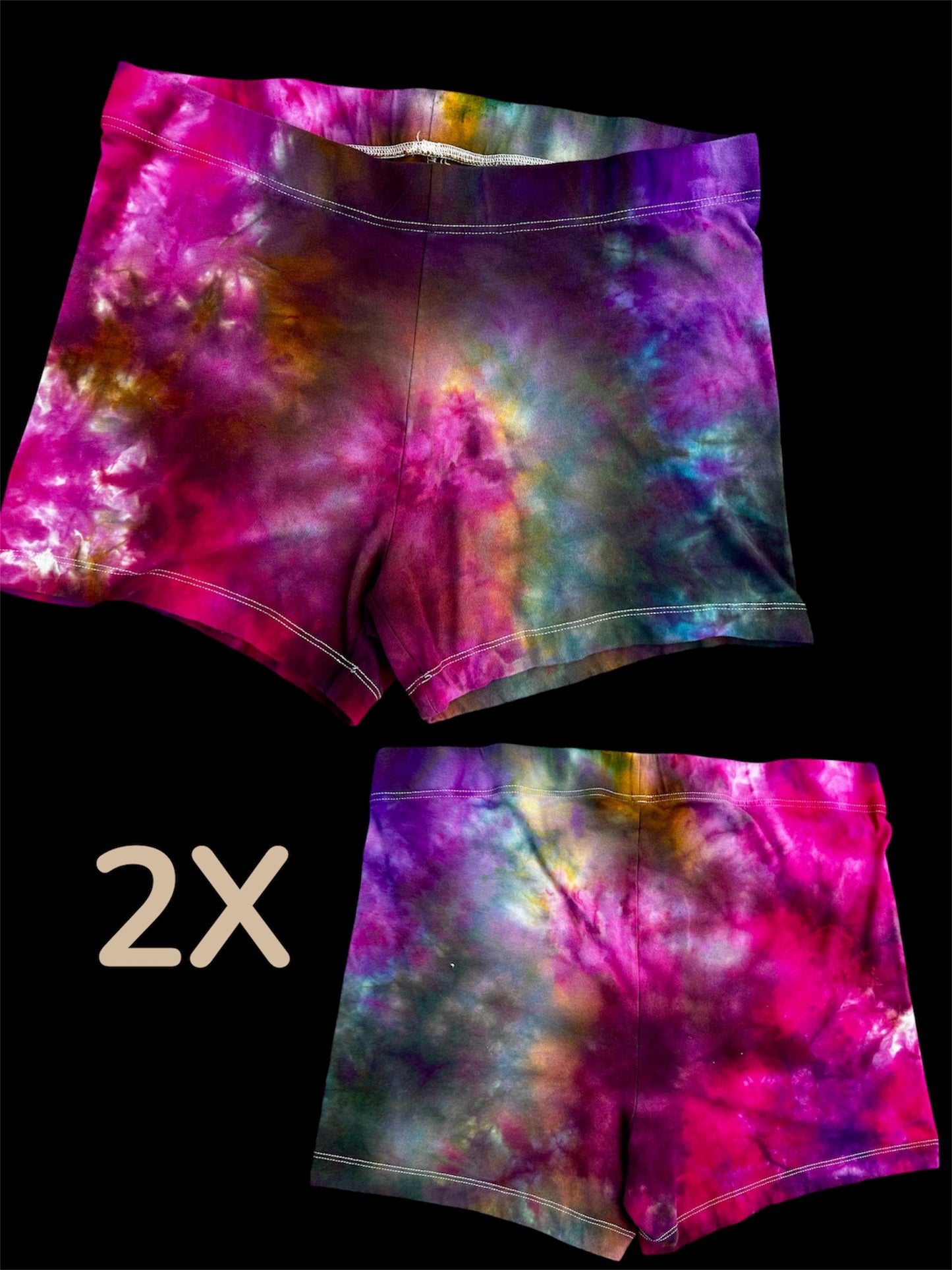 2X Mystic Kaleidoscope Biker Shorts