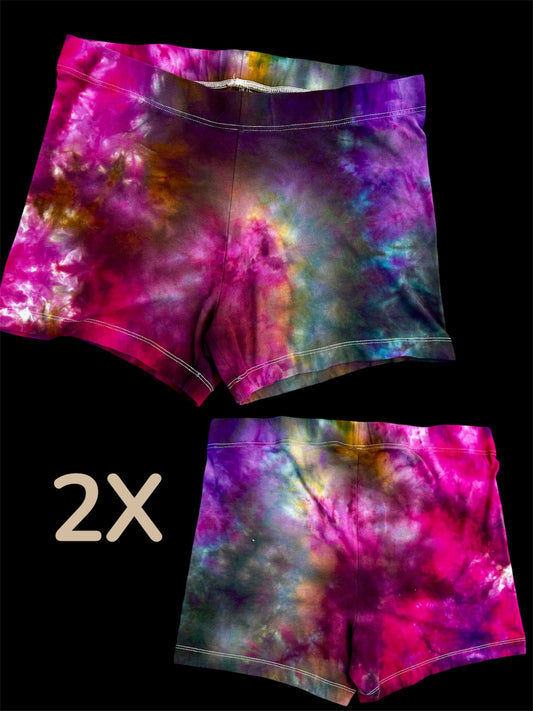 2X Mystic Kaleidoscope Biker Shorts