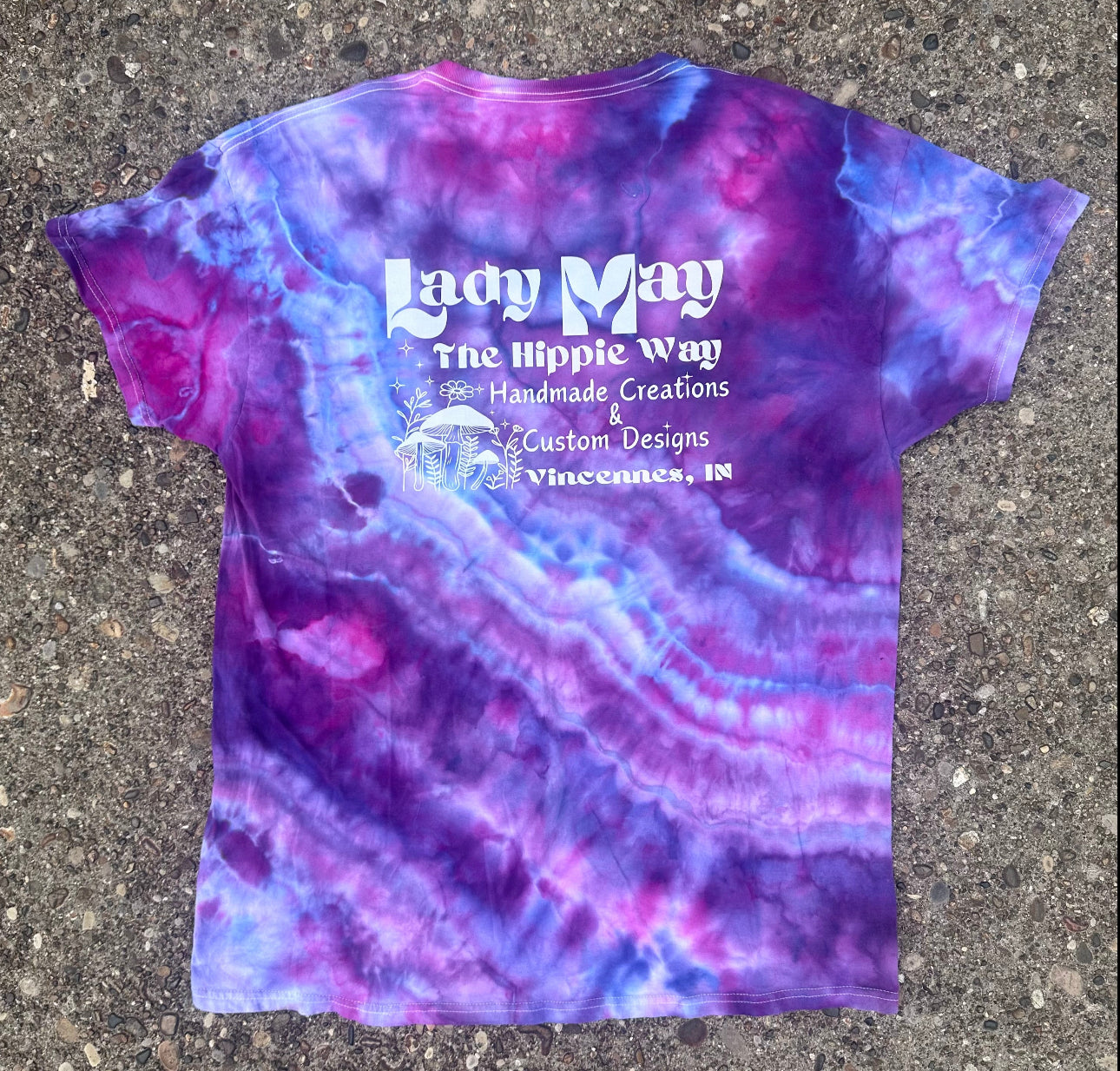 Adult Mystery Logo Tie-Dyes