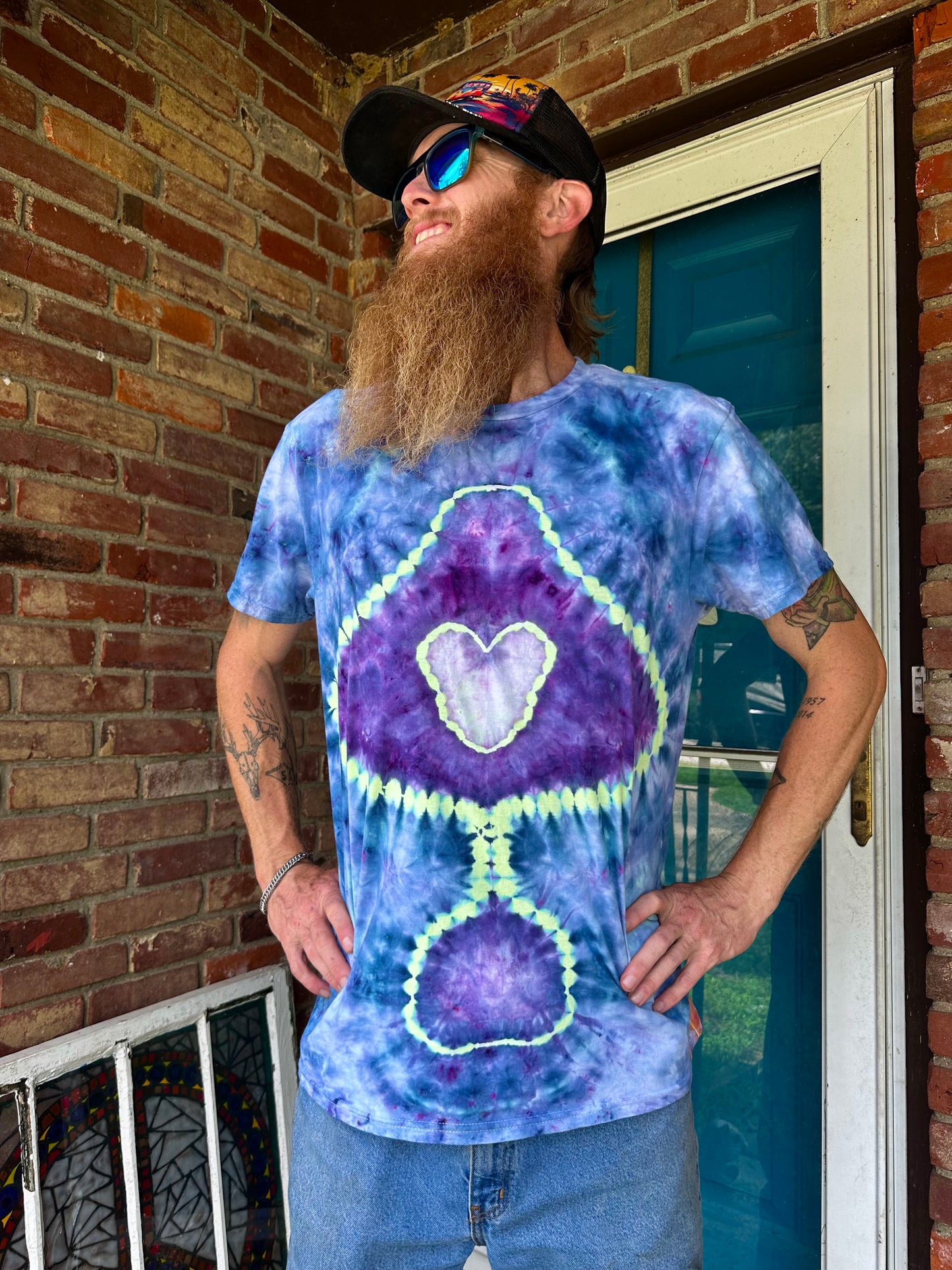 Large Pandora’s Heartbeat Tee *UV Reactive*