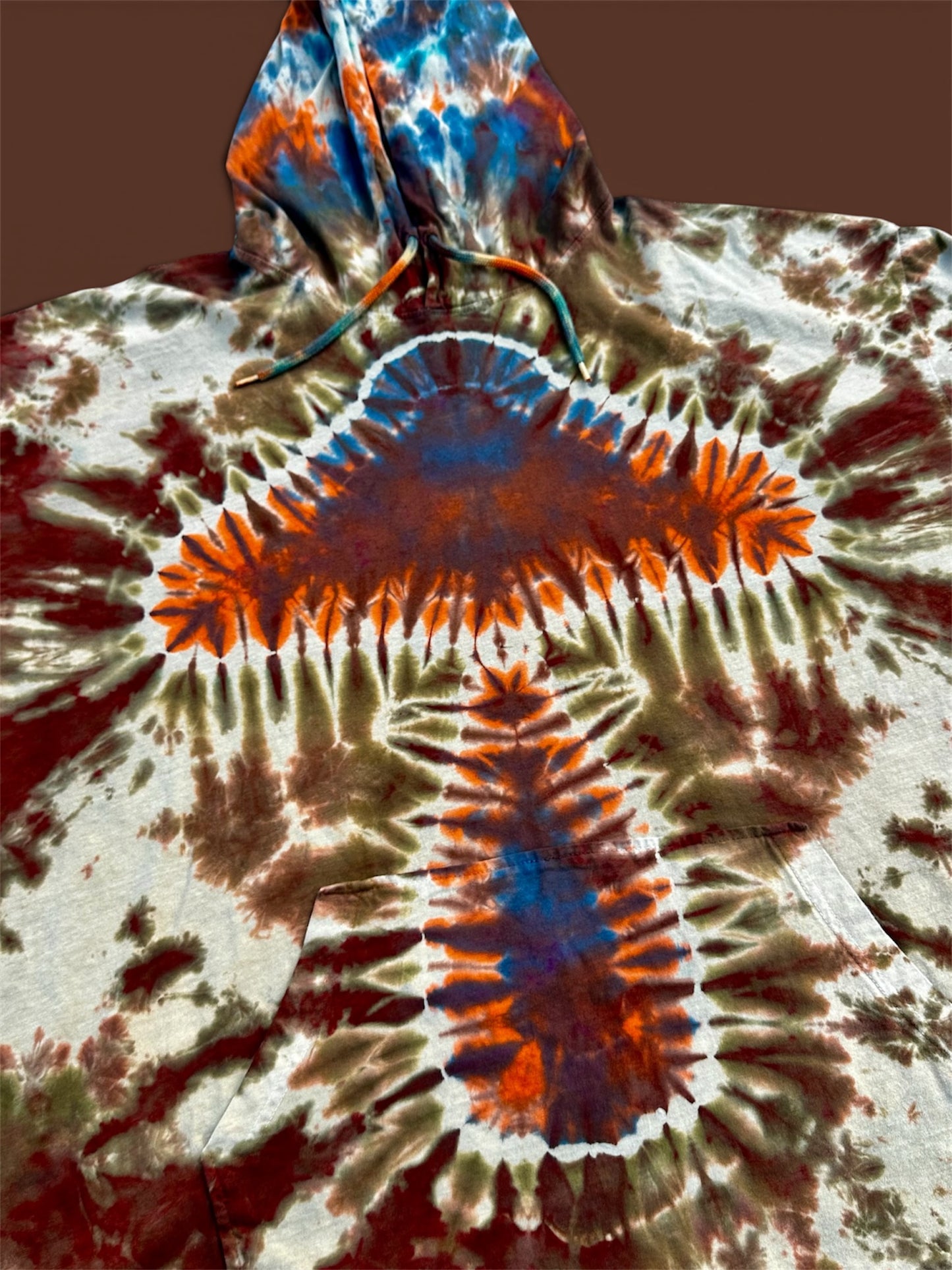 2XL Ember Mycelium Hooded Tee