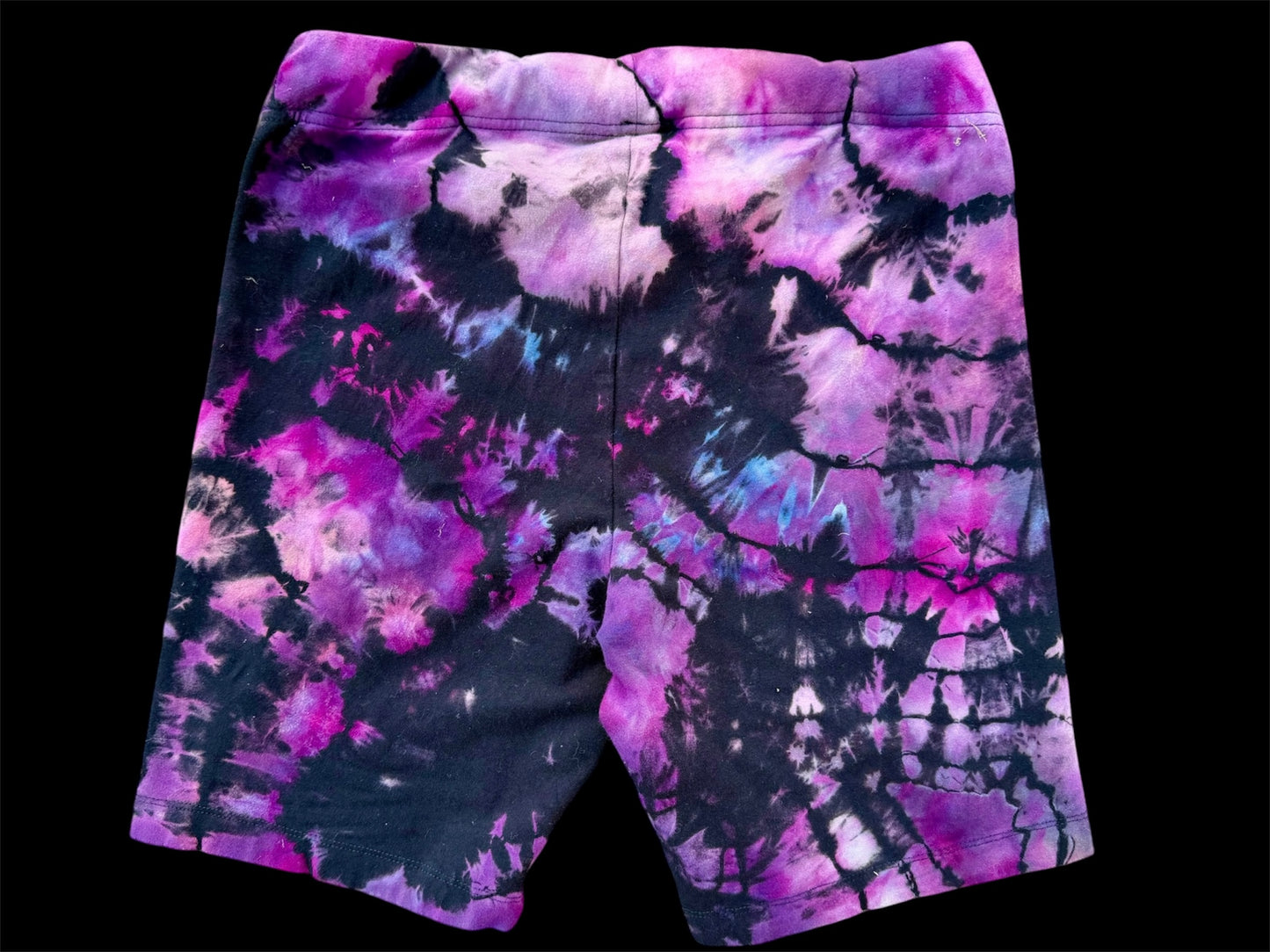 Large Mystic Amethyst Biker Shorts