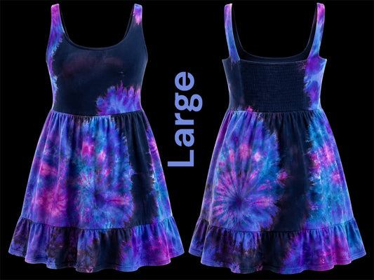 Large Stardust Tide Mini Dress
