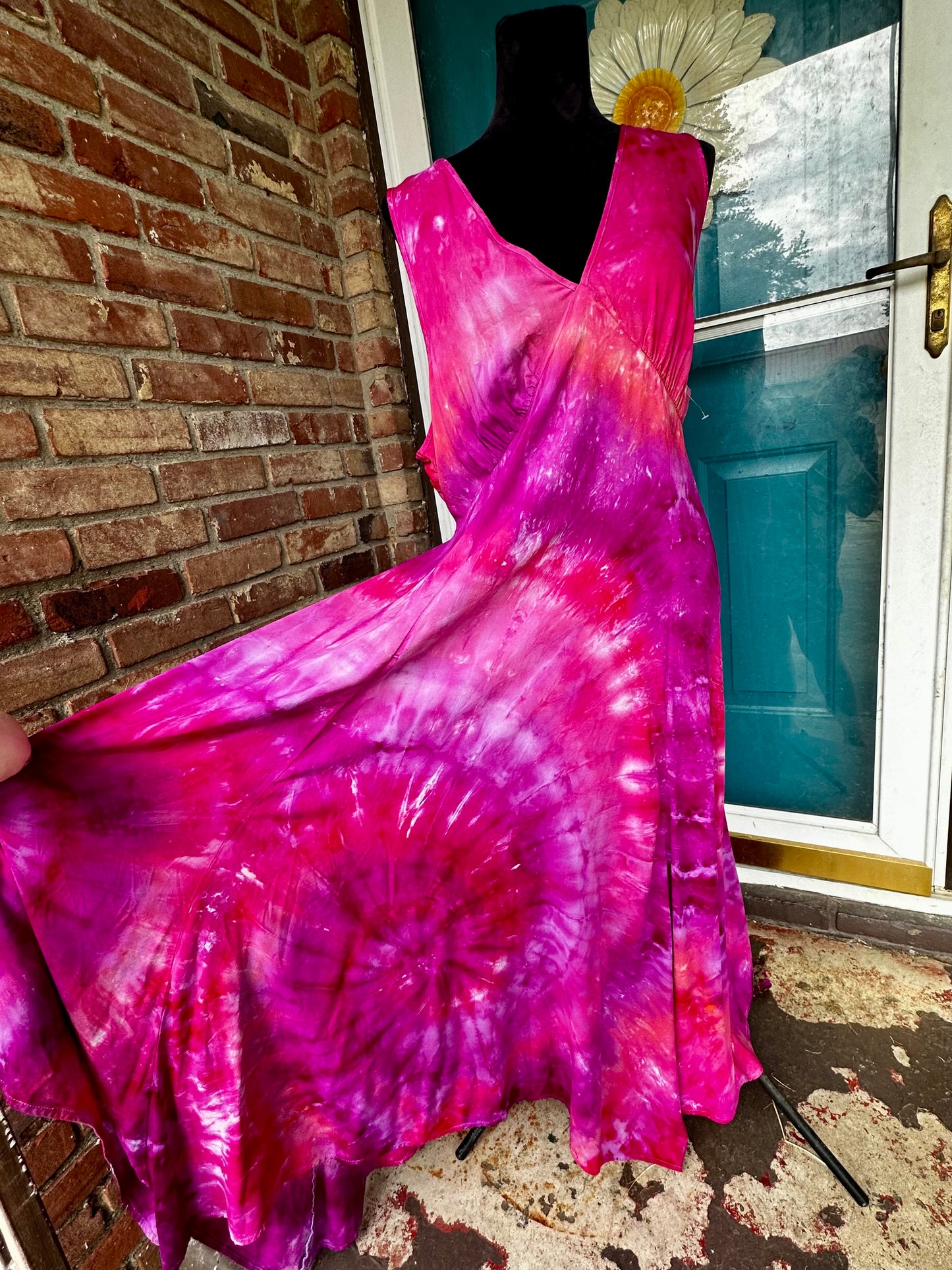 XL Wild Rose Gypsy Dress