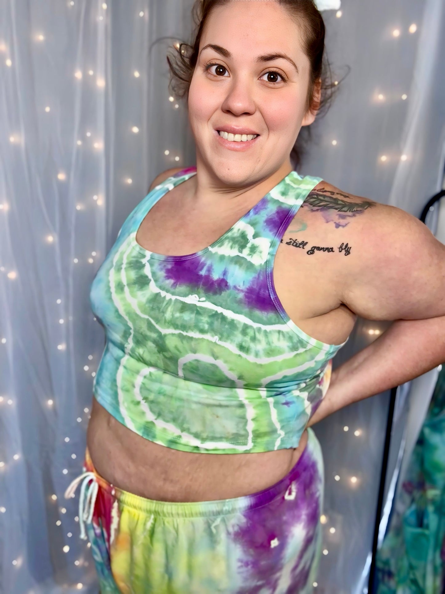 2X/3X Cosmic Candy Heart Glow UV Reactive Set- 2PC