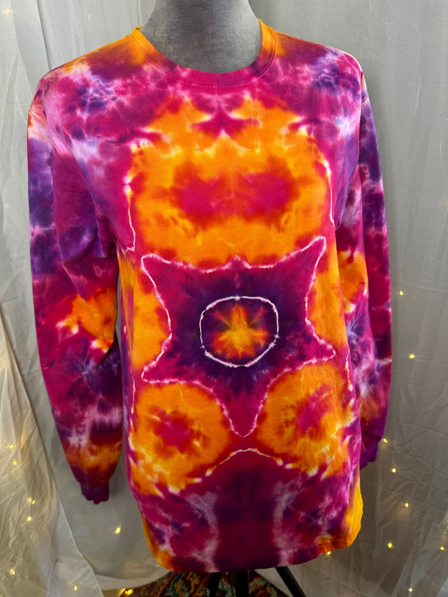 Small Solar Starburst Longsleeve T-shirt